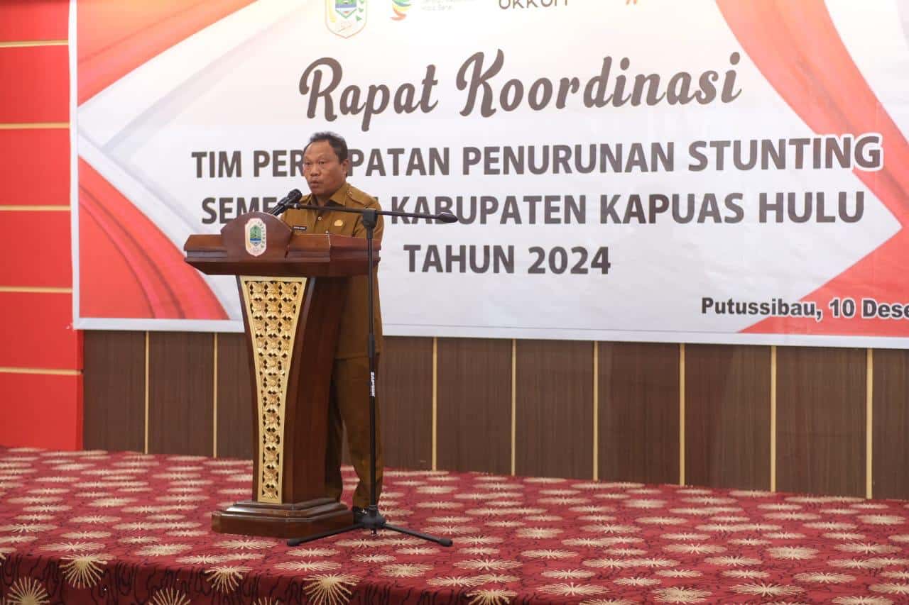 Stunting Kapuas Hulu Turun 1,26 Persen