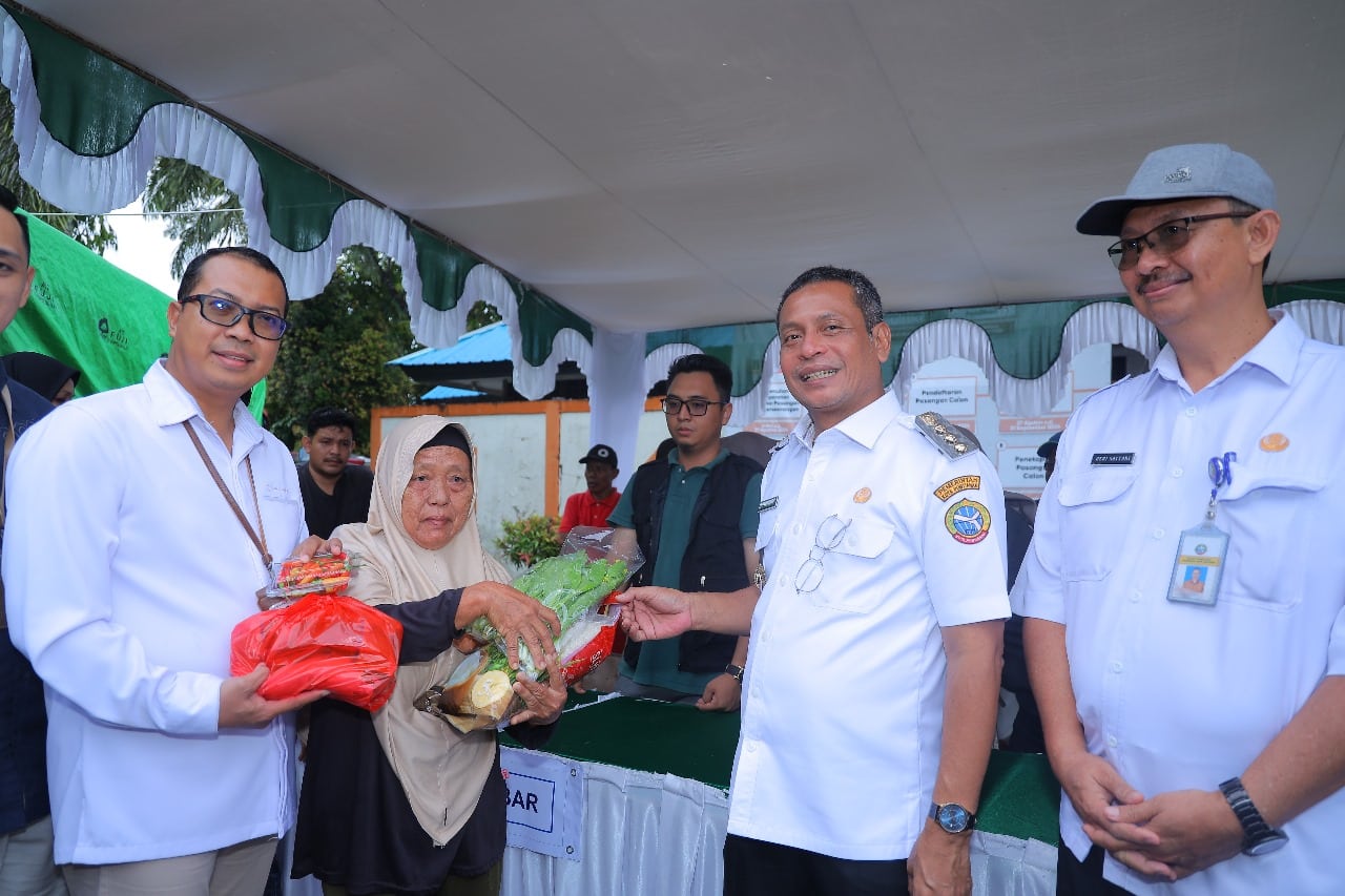Tukinem Merasa Terbantu Lewat Pasar Murah yang digelar Pemkot di Kecamatan Pontianak Timur