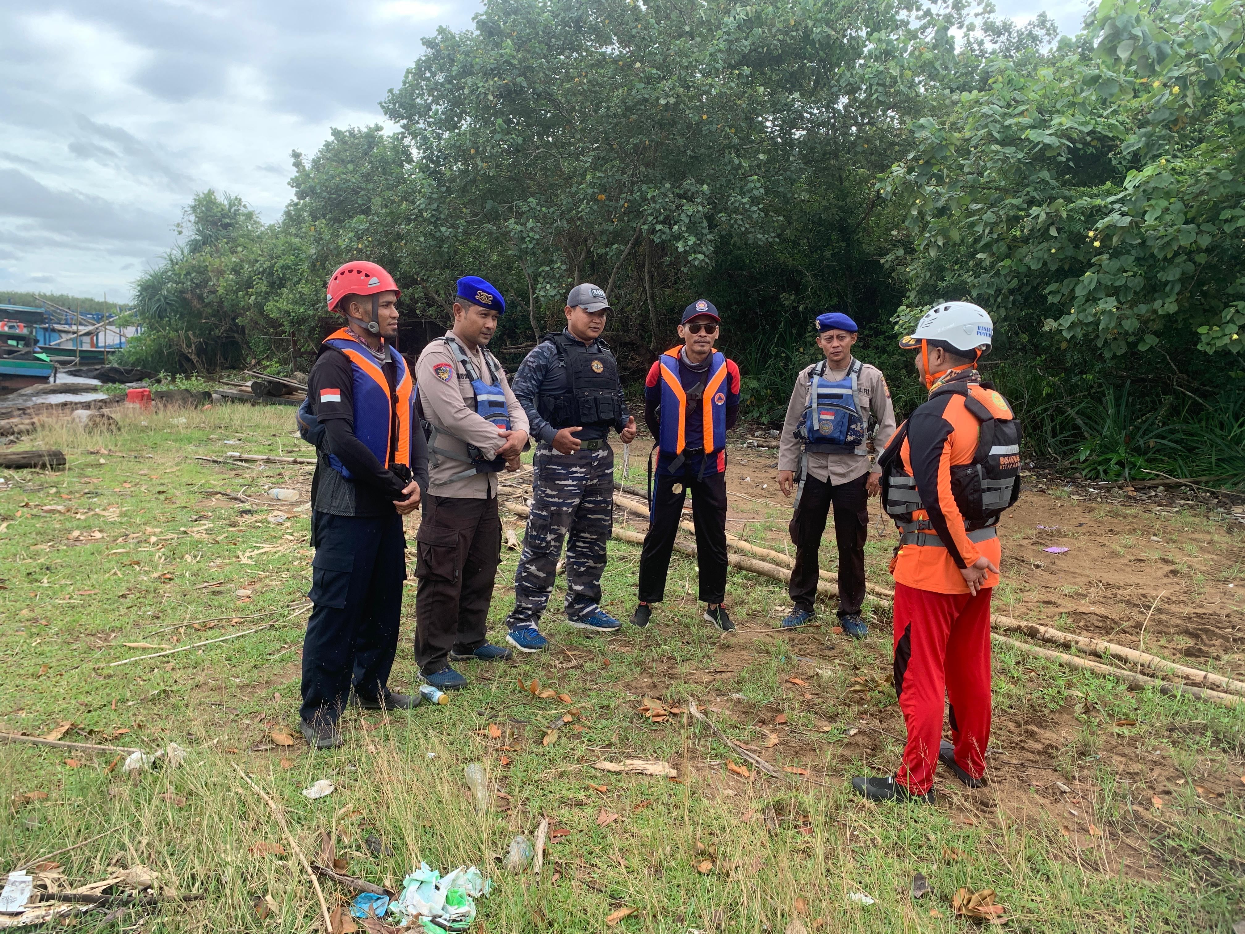 Tim SAR Gabungan Lakukan Pencarian Tiga Nelayan Ketapang yang Hilang Saat Melaut