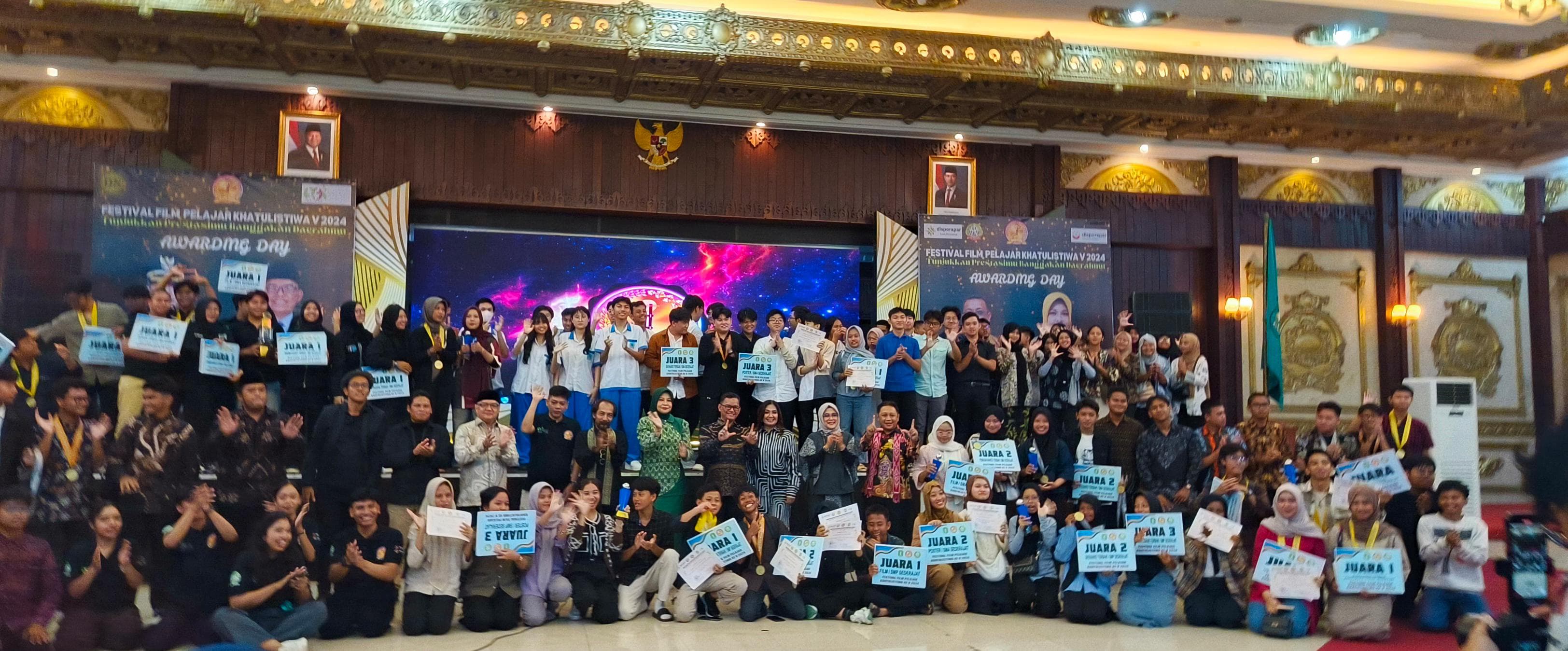 SMA Muhammadiyah 1 Pontianak Juara Umum Festival Film Pelajar Khatulistiwa ke-5