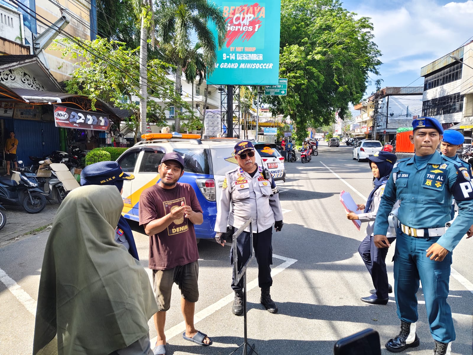 Dishub Pontianak Sambangi Kawasan Parkir Tunggak Retribusi