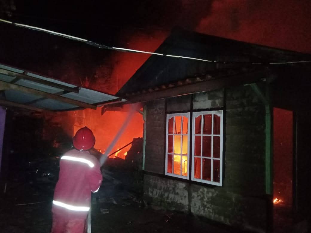 Kebakaran Rumah di Ketapang, Nenek Lumpuh Nyaris Jadi Korban Kobaran Api