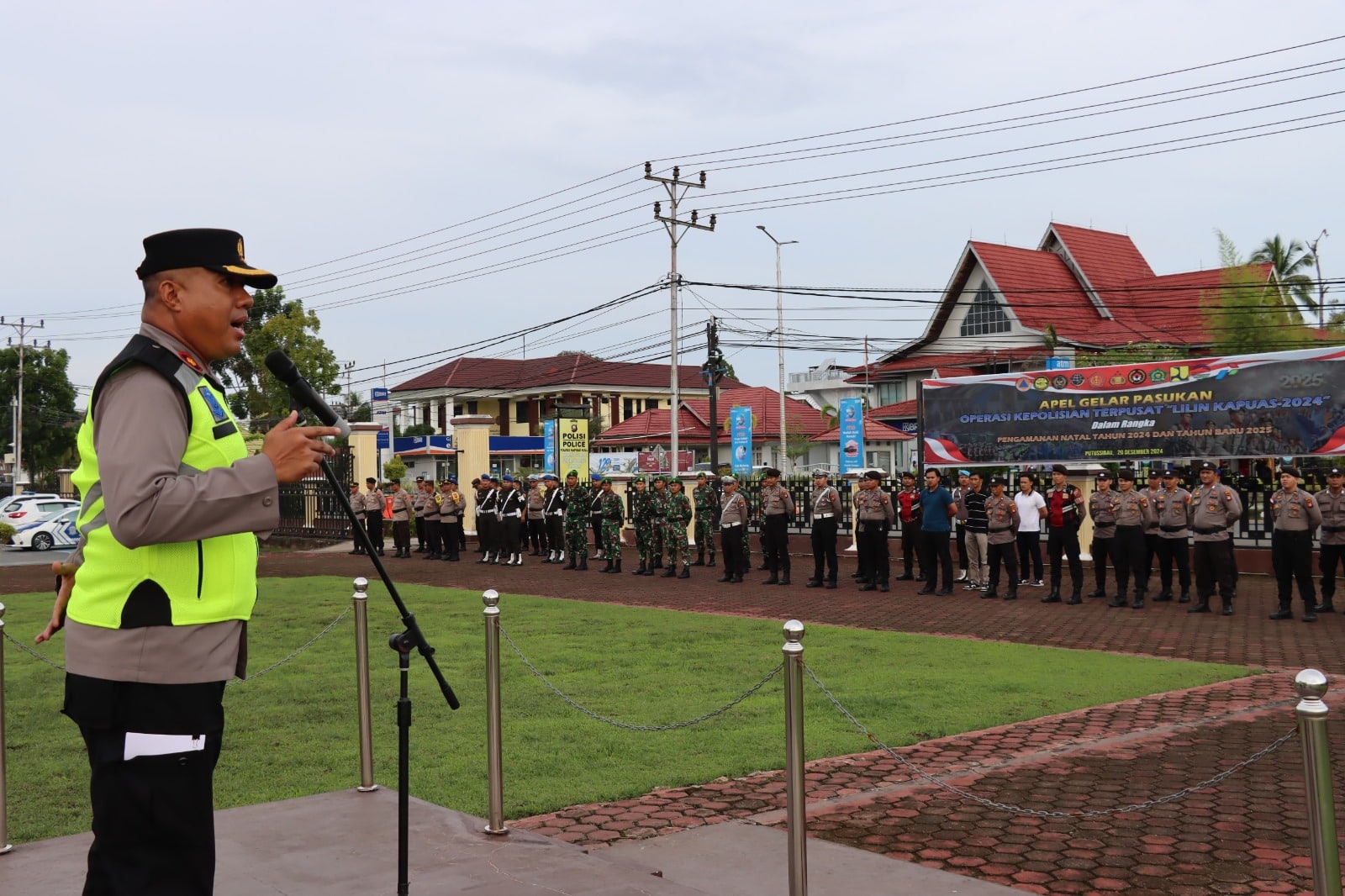 Sinergi Secara Total, Polres Kapuas Hulu Siap Amankan Natal 2024