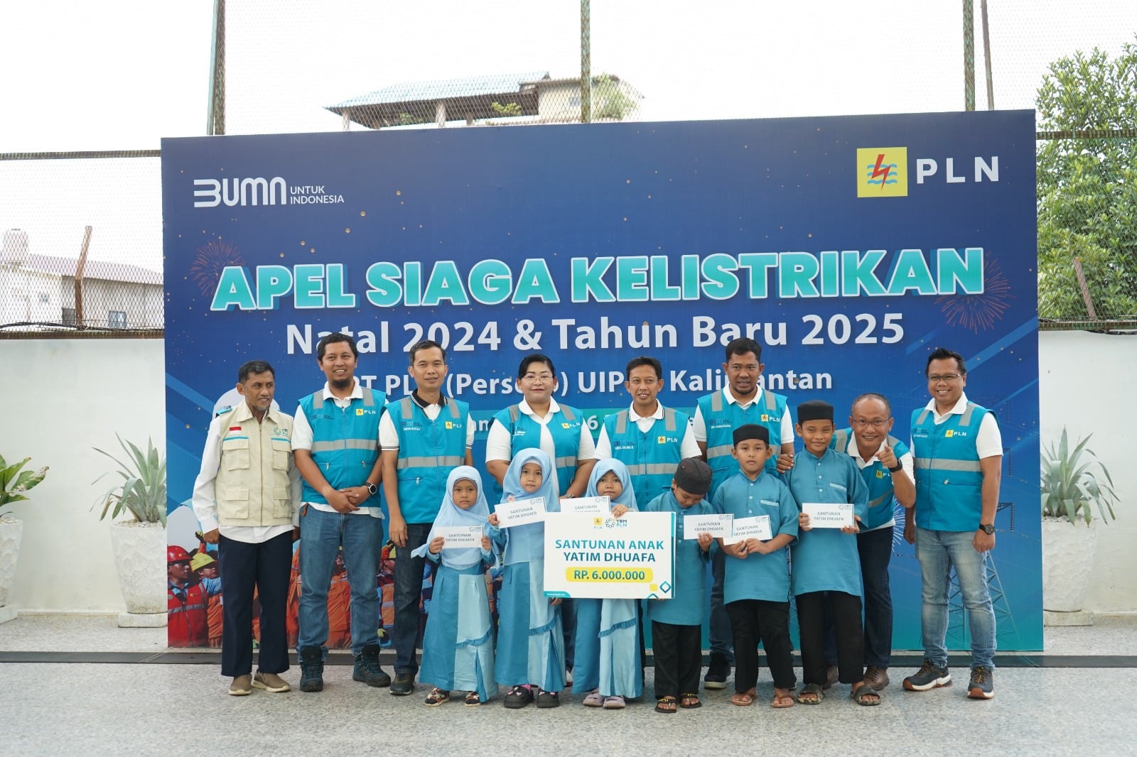 Iringi Ikhtiar Jaga Keandalan Listrik Nataru, PLN Gelar Doa Bersama dan Tebar Kebaikan serentak se-Kalimantan