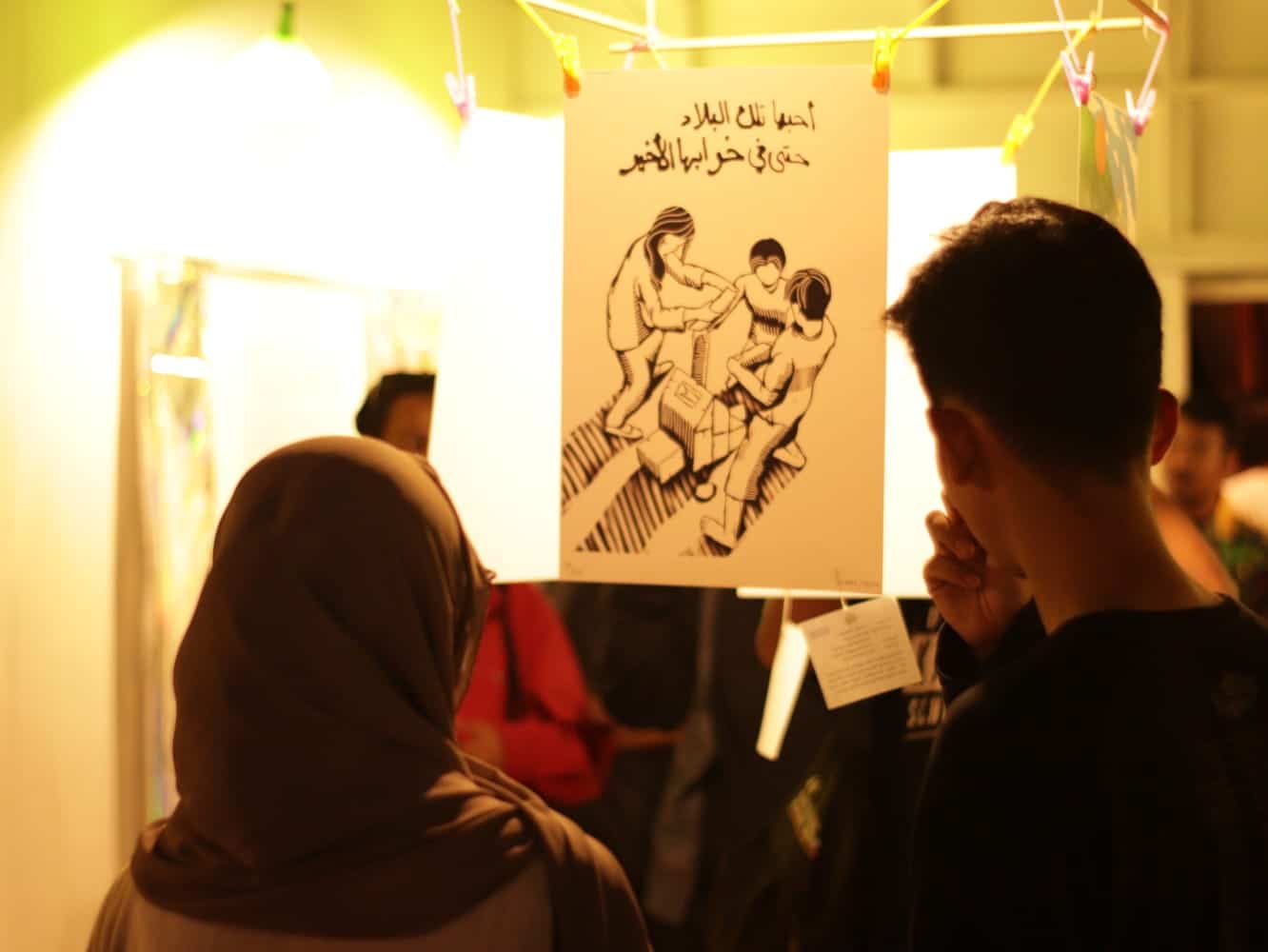 Melihat Pameran Poster Pop Meets di Pasar Purnama