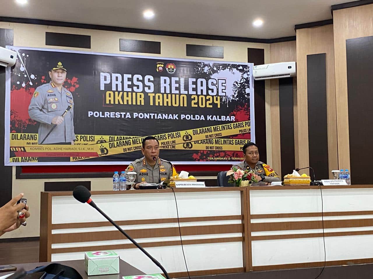 Polresta Pontianak Kerahkan 1.025 Personel untuk Pengamanan Malam Tahun Baru