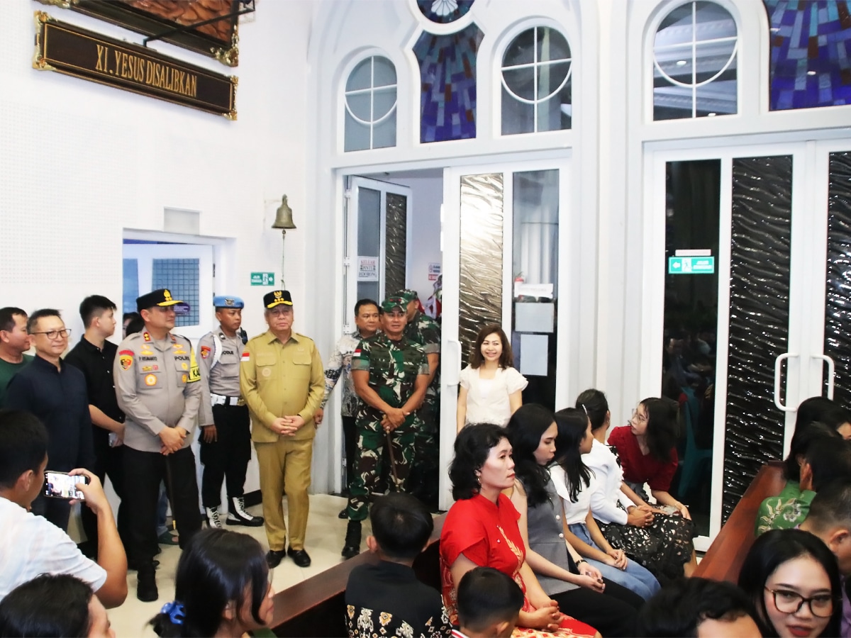 Pj Gubernur, Kapolda dan Pangdam Jamin Perayaan Natal di Kalbar Aman dan Nyaman