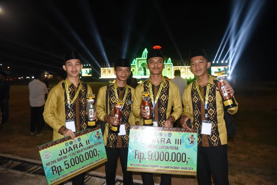Kubu Raya Raih Peringkat Tiga di MTQ XXXII Kalbar