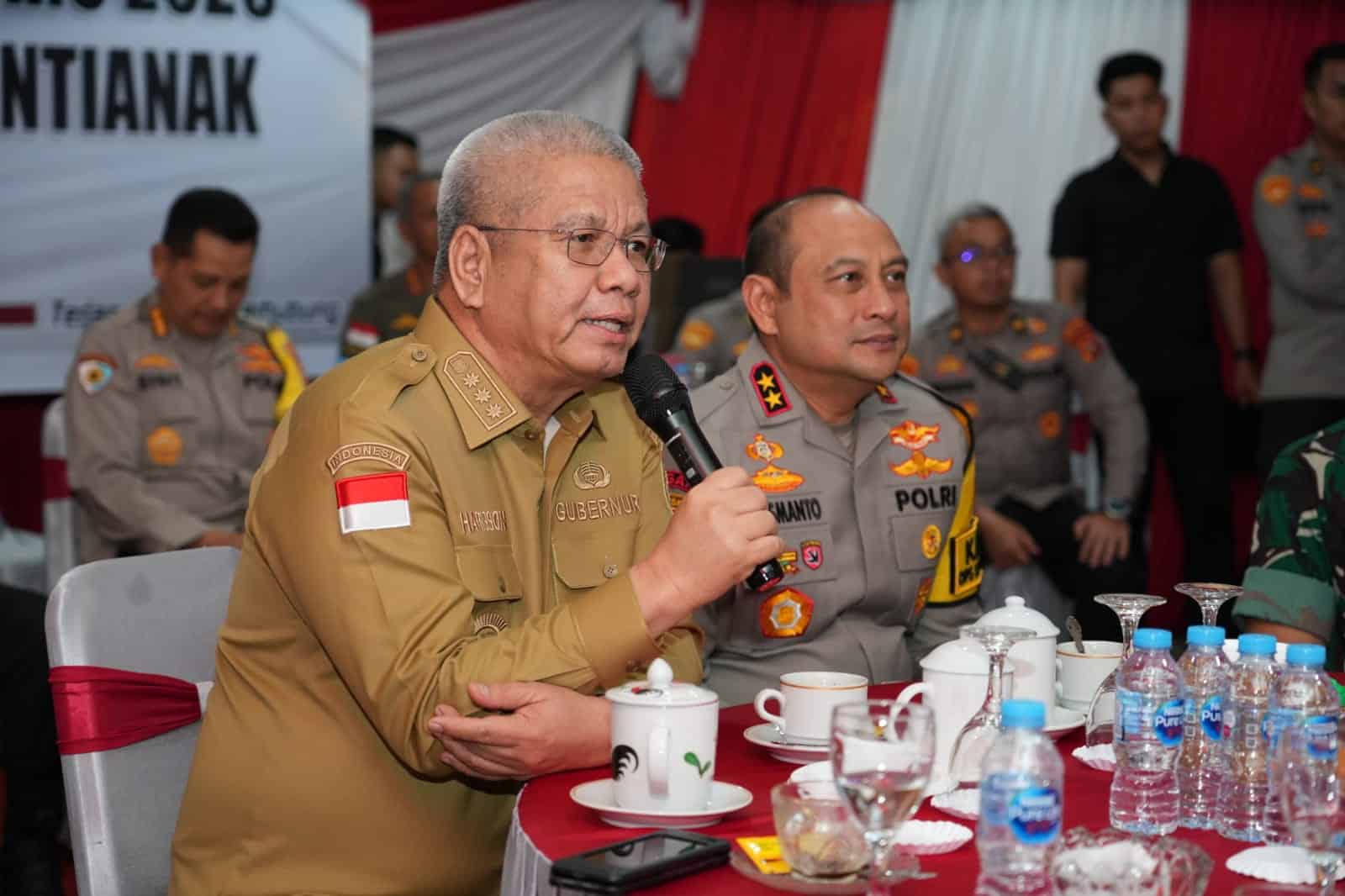Pj Gubernur Harisson Pastikan Perayaan Tahun Baru Berjalan Aman dan Kondusif