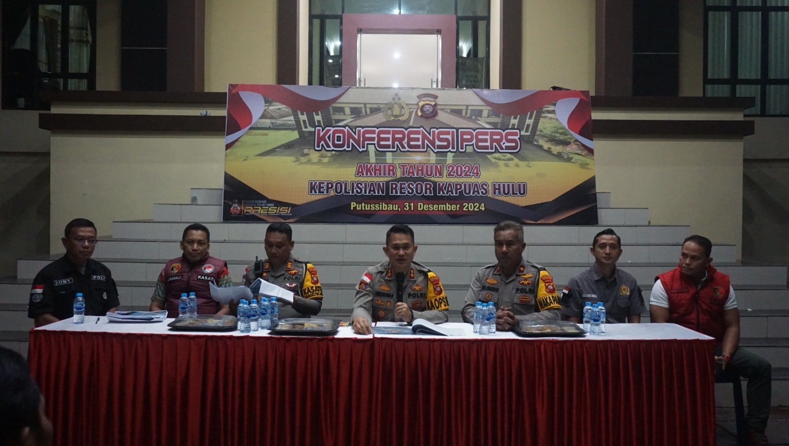 Polres Kubu Raya Refleksi Kinerja 2024: Kejahatan Naik, Penyelesaian Kasus Jadi Prioritas