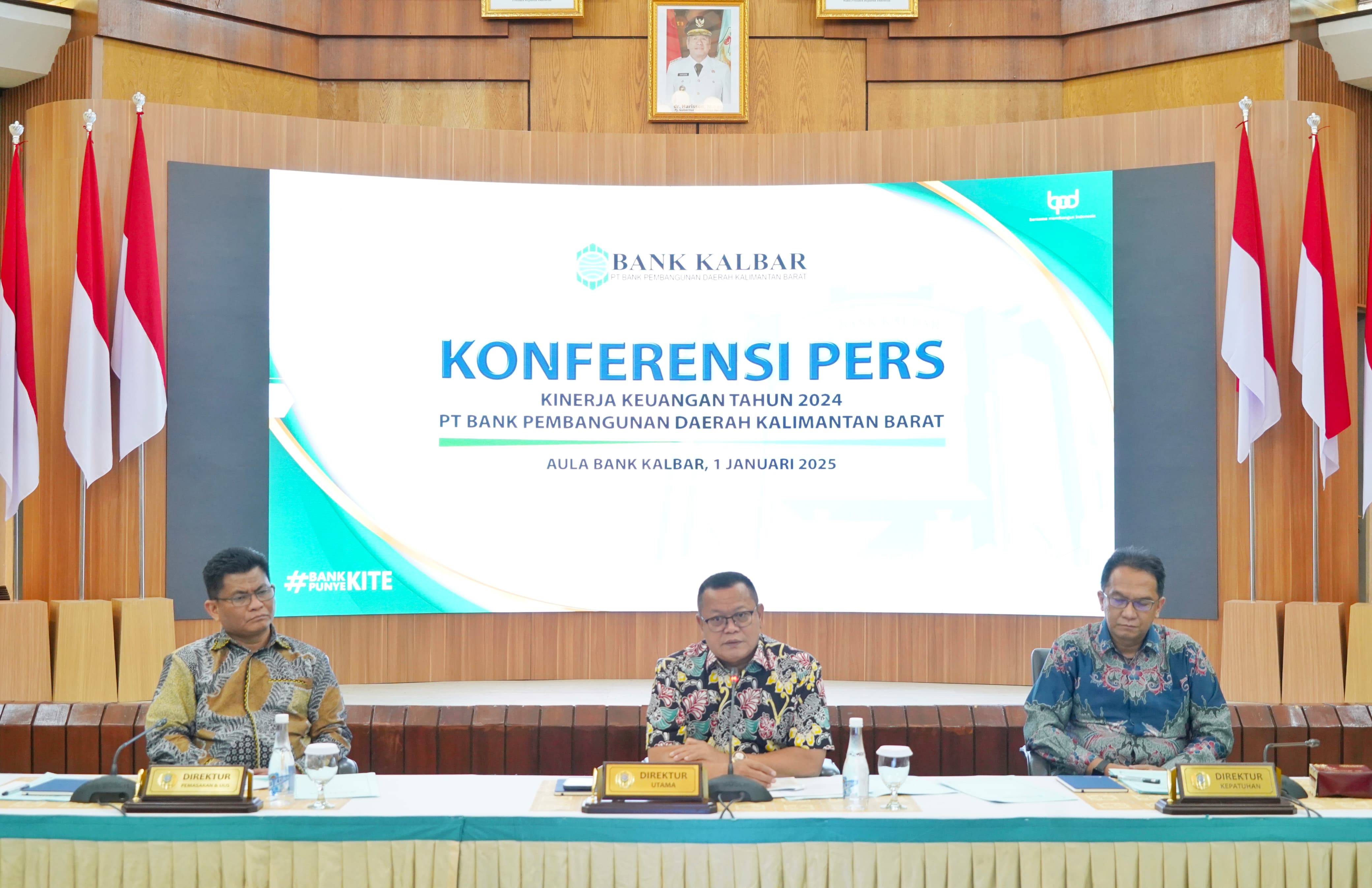 Bank Kalbar Catat Kinerja Menggembirakan Sepanjang Tahun 2024
