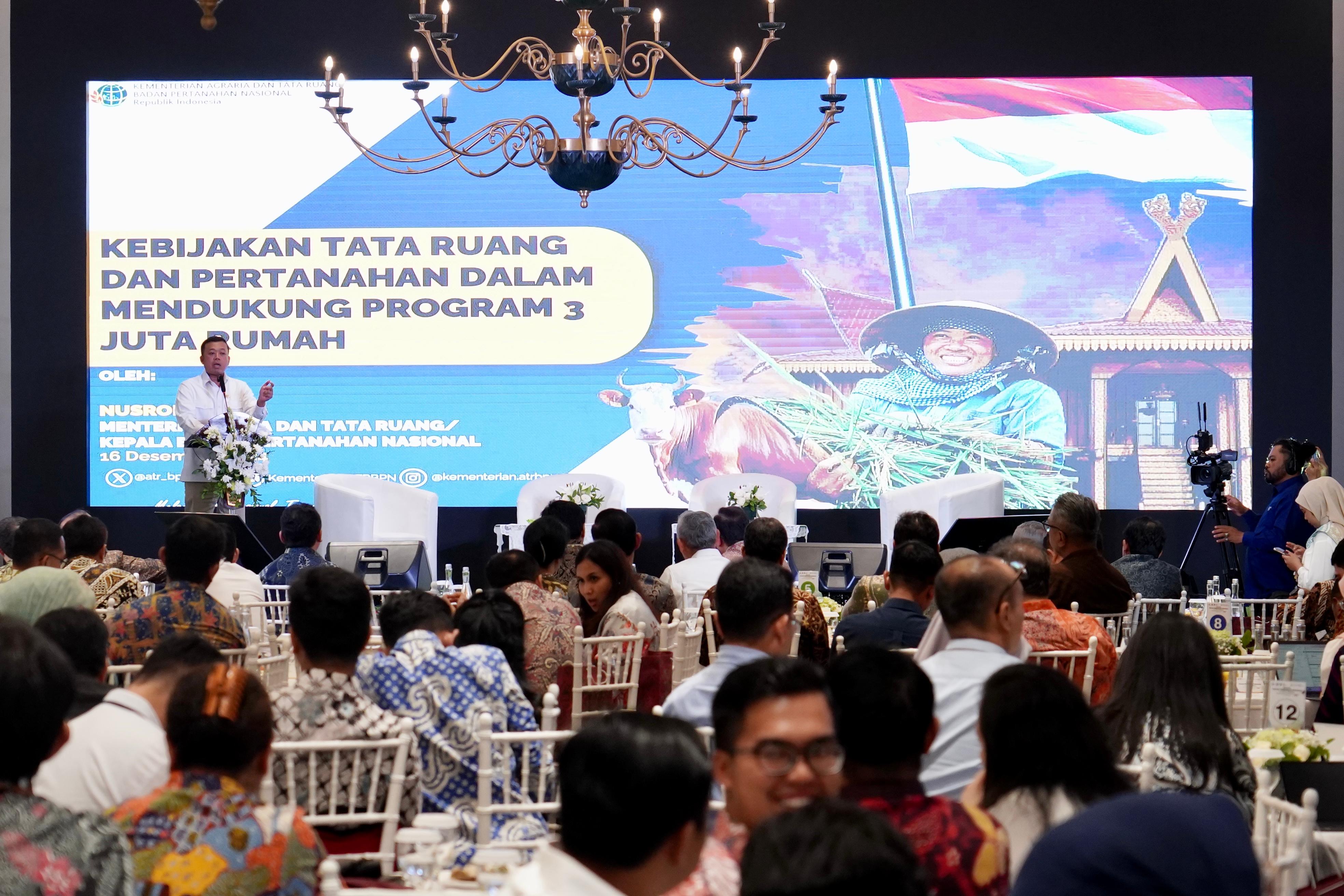 Sediakan 79.925 Hektare Tanah untuk Program Tiga Juta Rumah, Menteri Nusron Akan Pastikan Potensinya Awal Tahun Depan