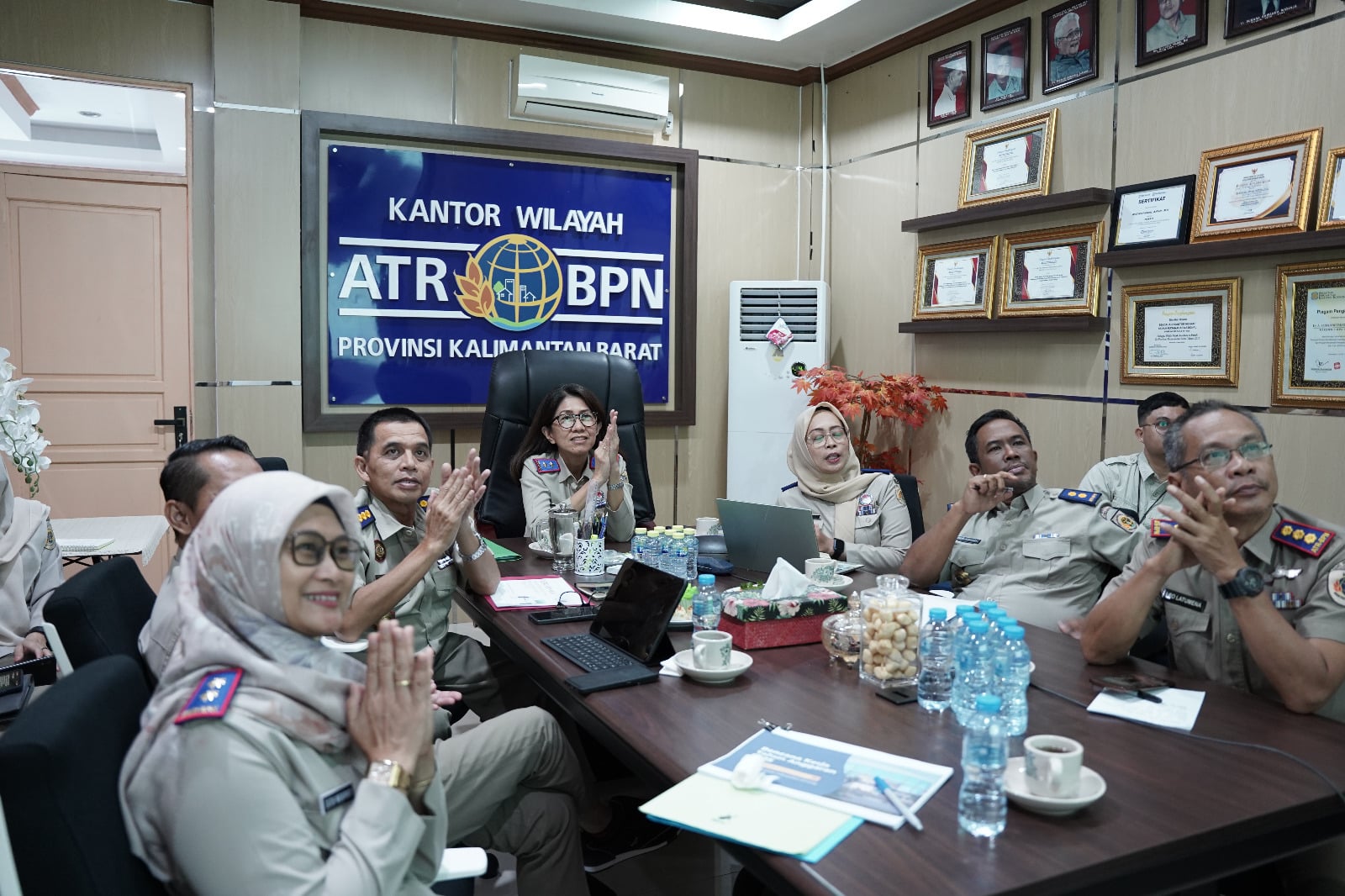 BPN Kalbar Gelar Rapat Perdana 2025, Bahas Evaluasi dan Rencana Strategis