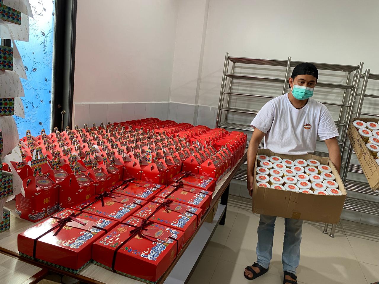 Jelang Imlek, Penjualan Kue Lapis di Le Gita Cakes Pontianak Meningkat Hingga 4 Kali Lipat