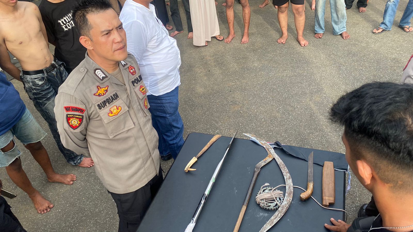 Polsek Pontianak Barat Amankan 26 Anak Bawah Umur yang Hendak Tawuran, 2 Diantaranya Perempuan