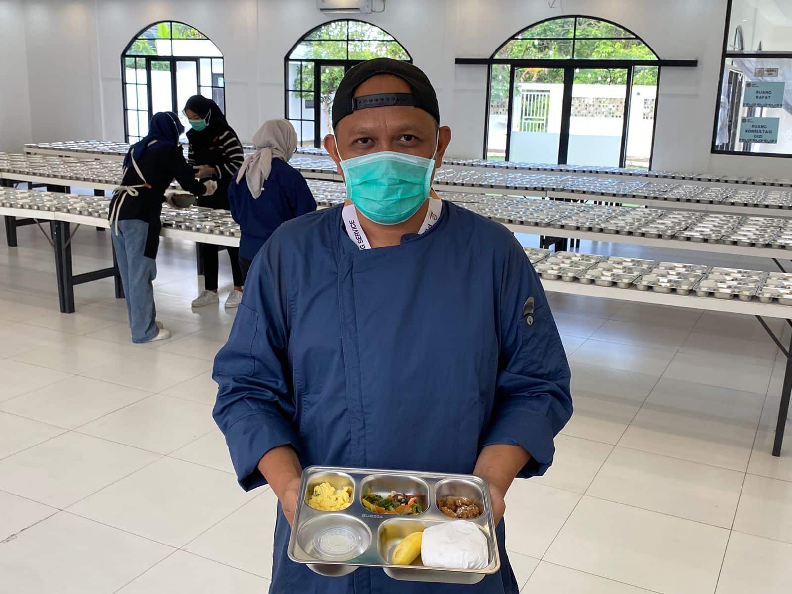 Ini Menu Makan Bergizi Gratis Hari Pertama di Pontianak