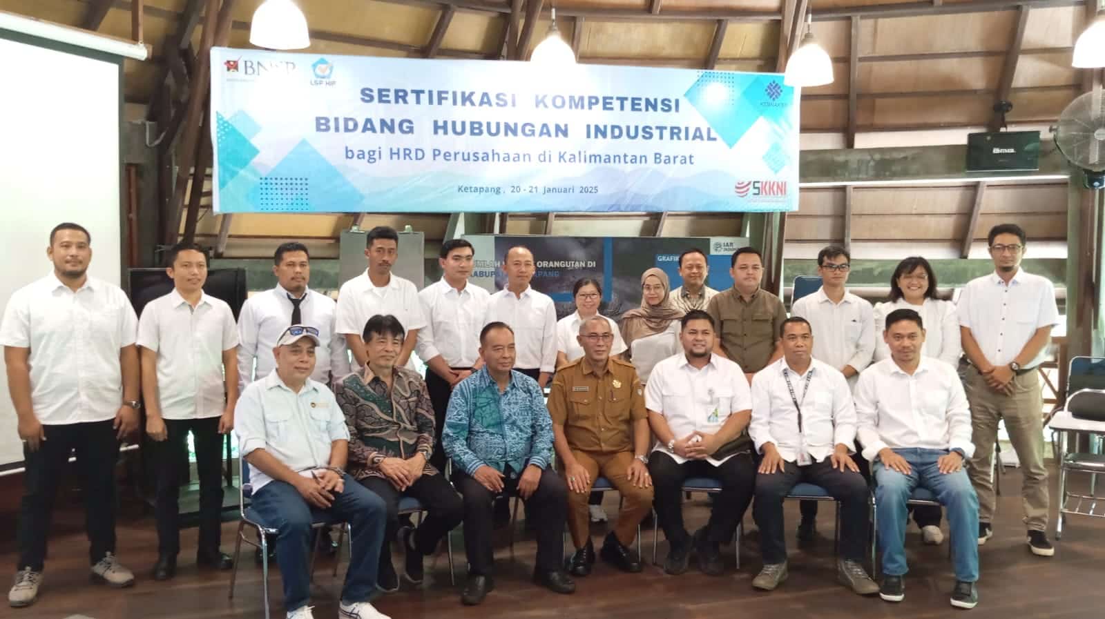 Disnaker Ketapang Gelar Uji Kompetensi Bidang Hubungan Industrial