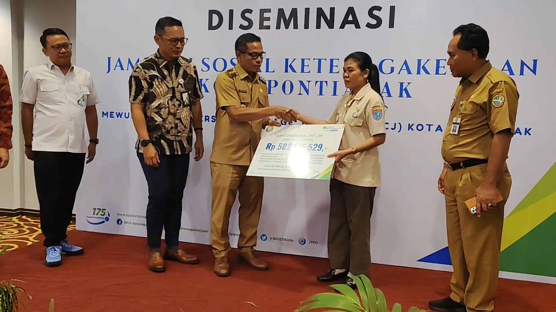 Perluas Cakupan Kepesertaan BPJS Ketenagakerjaan, Pemkot Pontianak dan BPJS Ketenagakerjaan Teken MoU