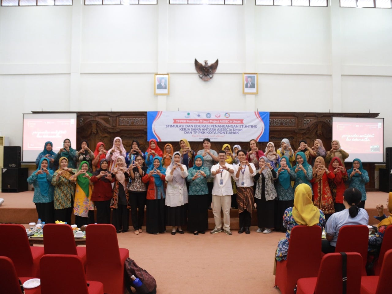 TP PKK Pontianak Gandeng Konten Kreator Edukasi Cegah Stunting