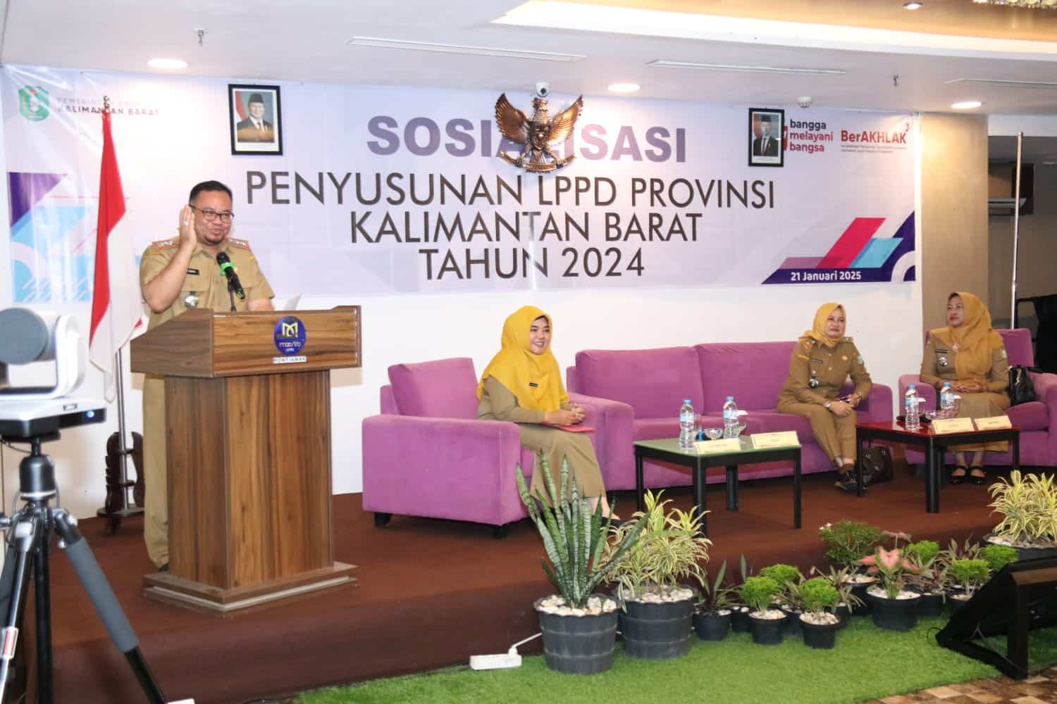 Pemprov Kalbar Harap LPPD Jadi Tolak Ukur Informasi Pembangunan Daerah Bagi Masyarakat