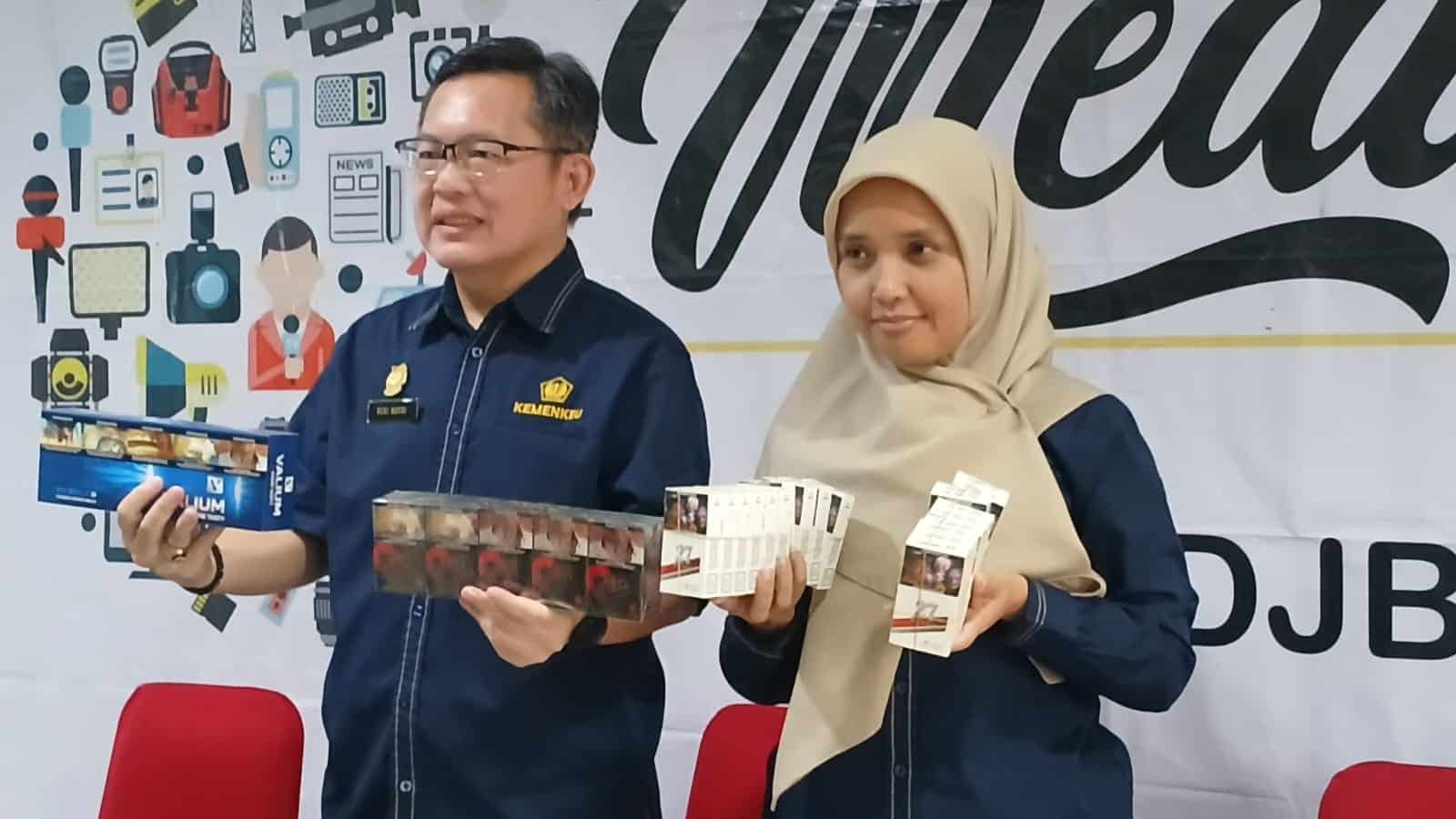 Bea Cukai Kalbar Amankan Ratusan Rokok Ilegal, Kerugian Negara hingga Rp 297 juta