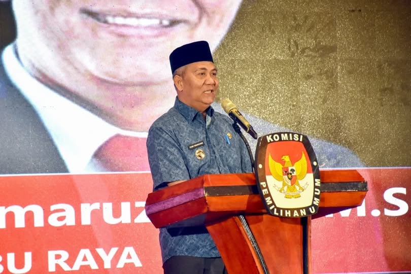 Pilkada Kubu Raya Sukses, Pj Bupati Kamaruzaman Ucapkan Terima Kasih