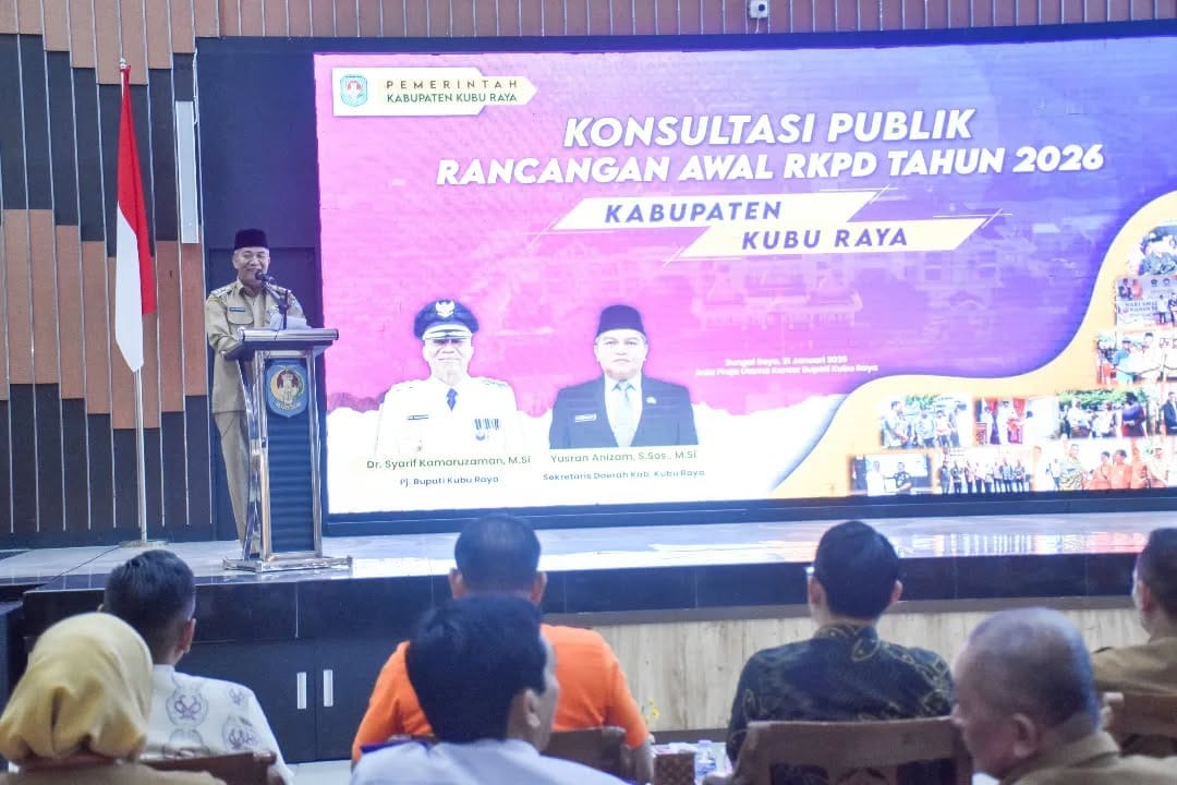 Jaring Aspirasi, Pemkab Kubu Raya Gelar Konsultasi Publik RKPD 2026