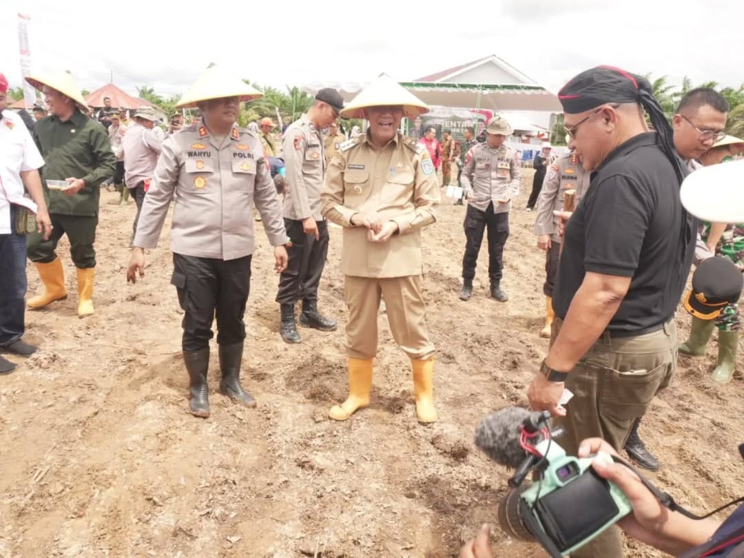 Dukung Ketahanan Pangan, Pemkab Kubu Raya Ikut Tanam Jagung Serentak
