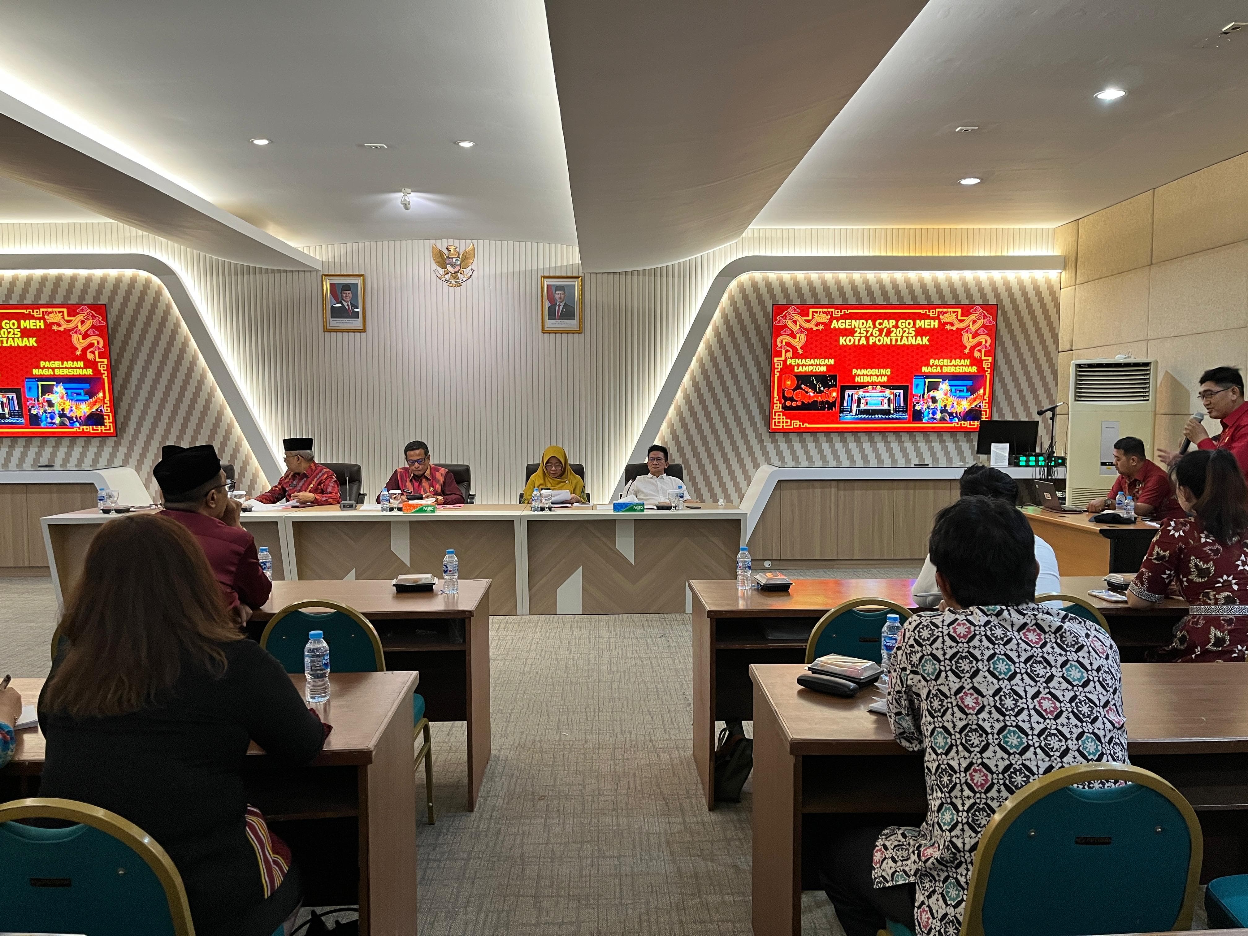 Bakal Sedot Ribuan Pengunjung, Pemkot Pontianak Gelar Rakor Persiapan Festival Cap Go Meh 2576