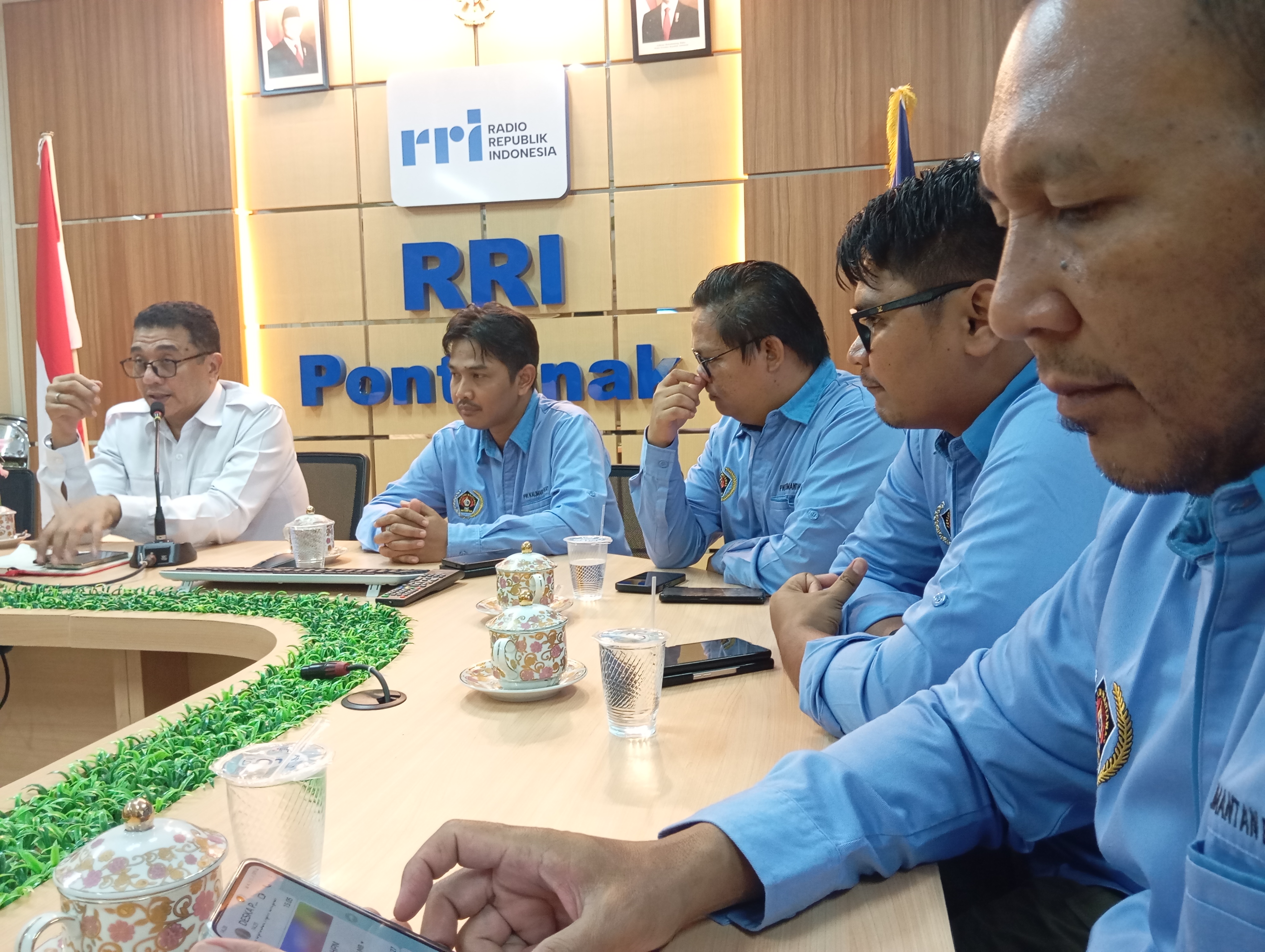 PWI Kalbar Gandeng RRI Pontianak Sukseskan HPN 2025