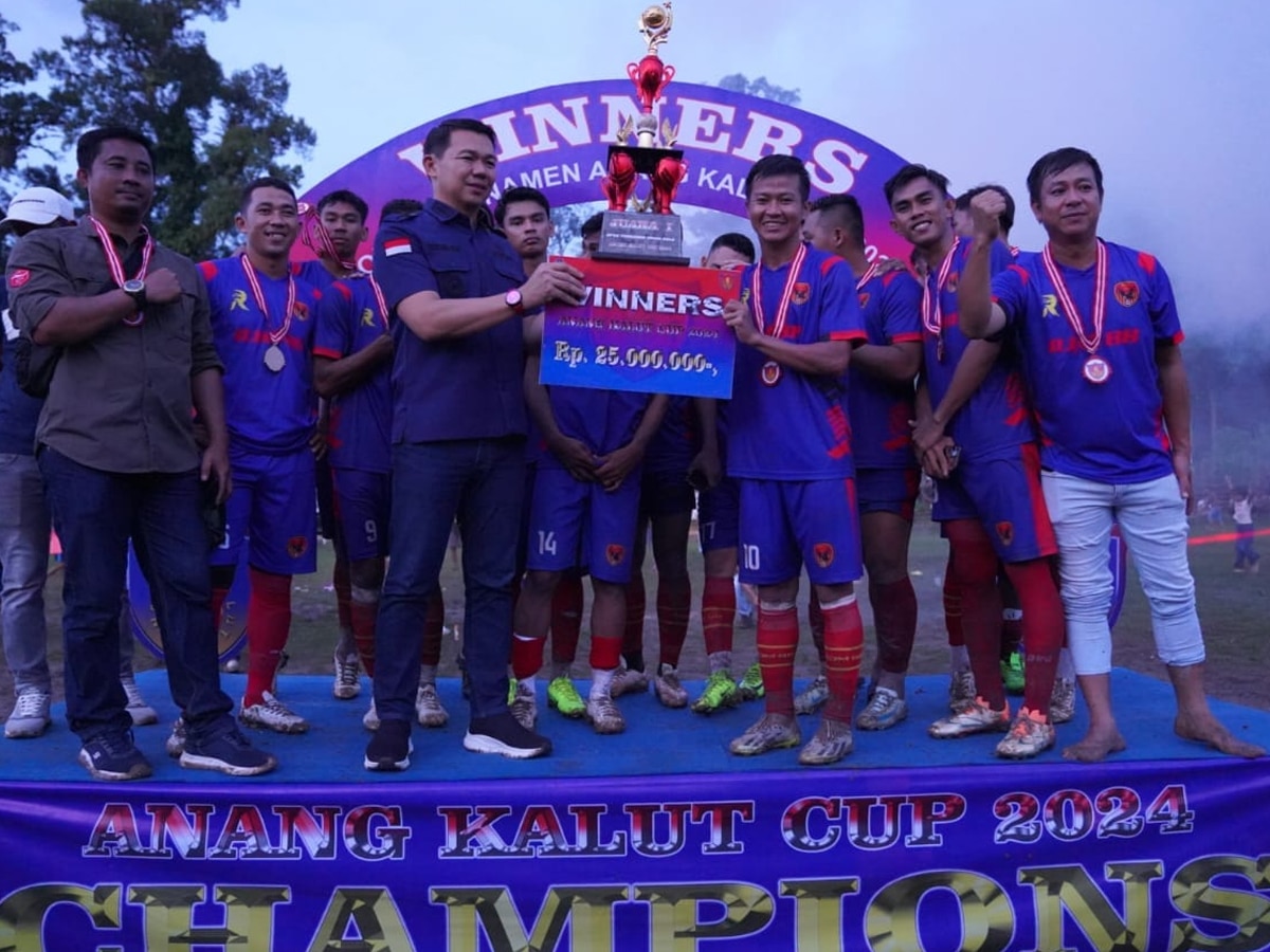 Turnamen Anang Kalut CUP 2024 Resmi Ditutup, Bupati Sis: Bentuk Silaturahmi dan Dukungan Bersama