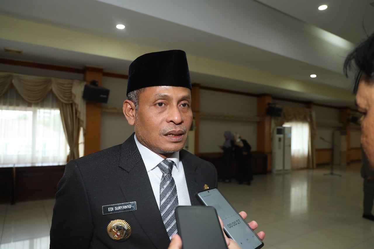 Transisi Kepemimpinan, Edi Suryanto Pastikan Pembangunan Berlanjut