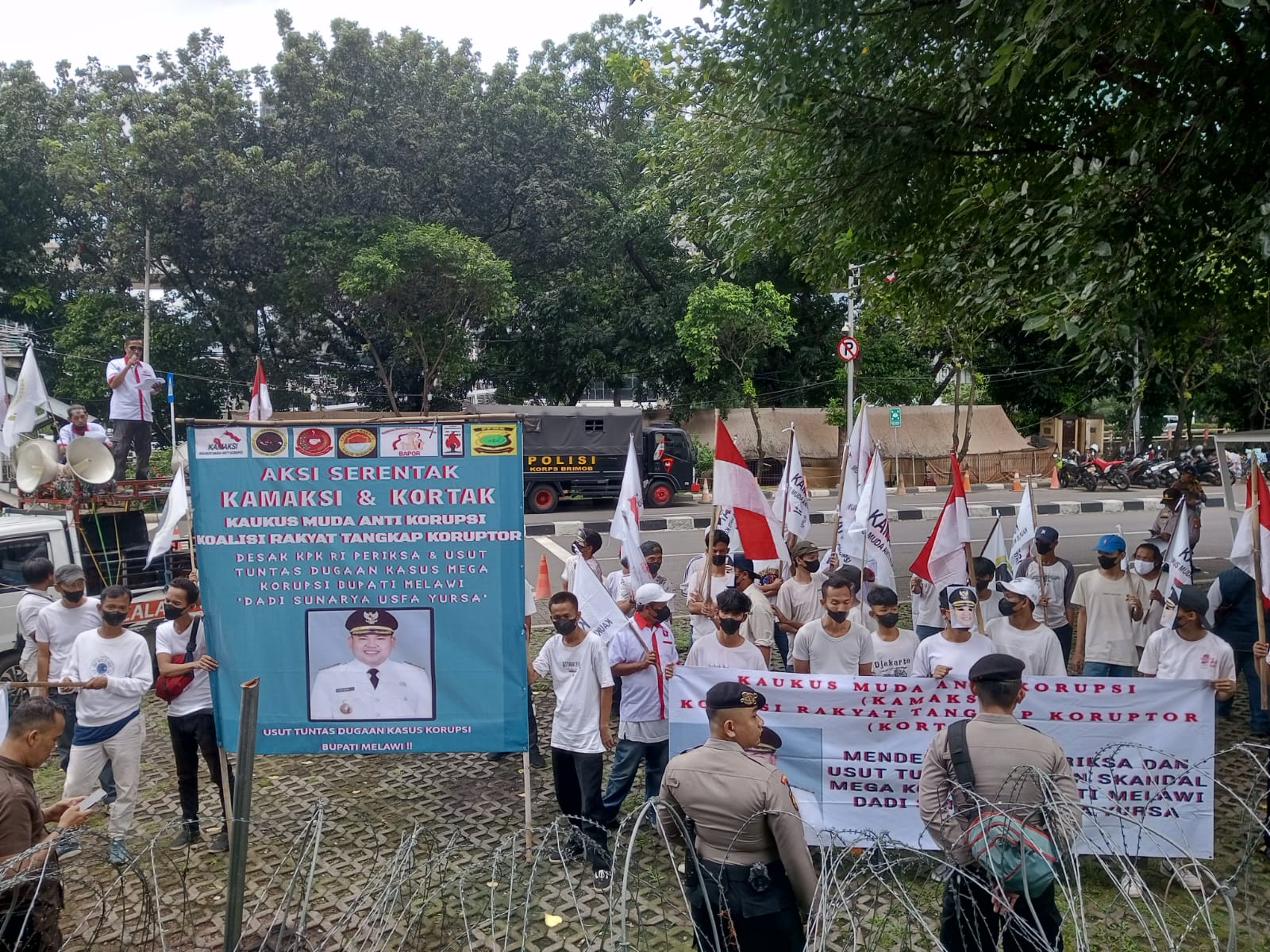 Laporan Diterima KPK, Kamaksi dan Kortak Desak Usut Tuntas Dugaan Mega Korupsi Bupati Melawi