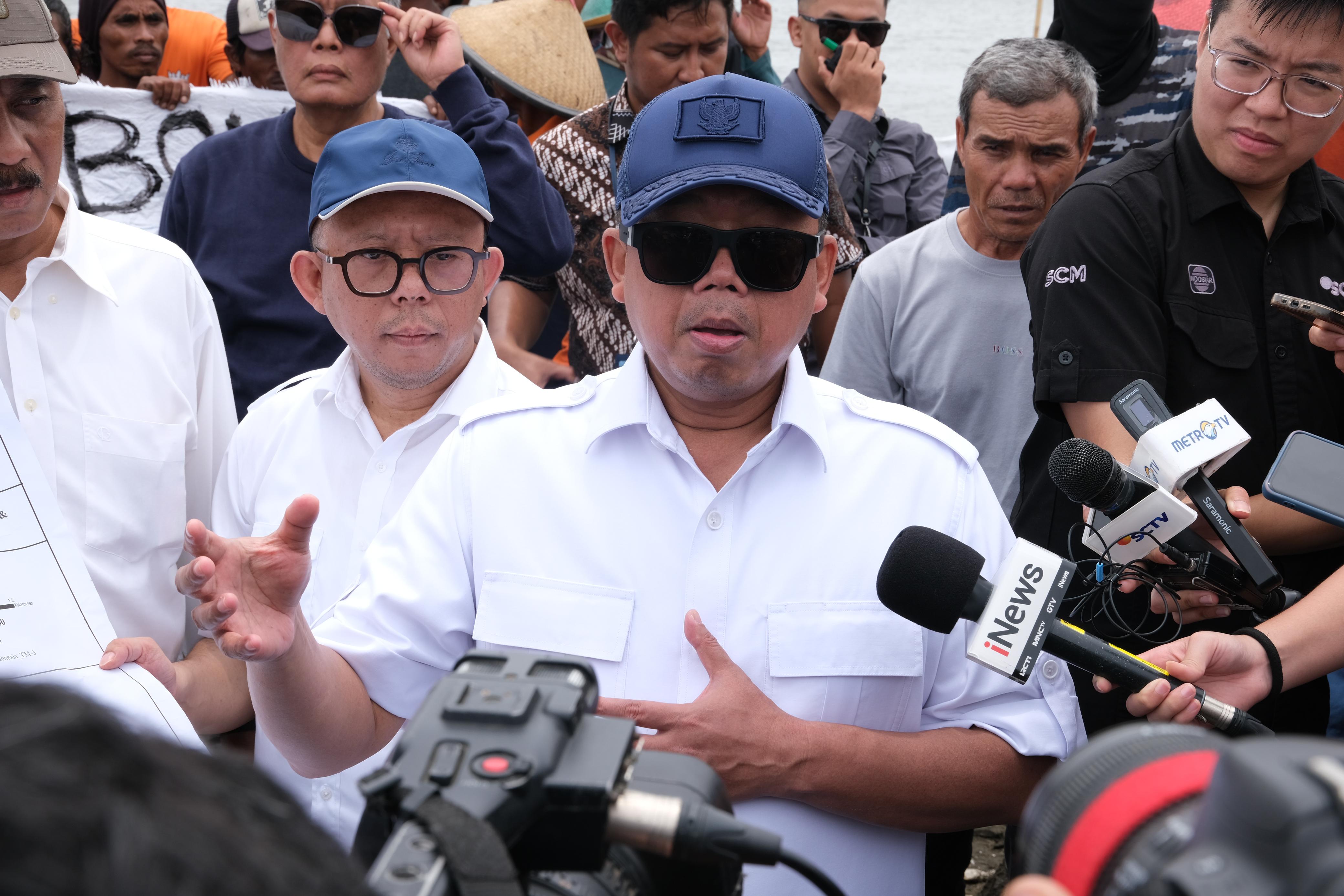 Tinjau Lokasi Terindikasi Manipulasi Data di Kawasan Pagar Laut Bekasi, Menteri Nusron Akan Tindak Tegas Pelaku