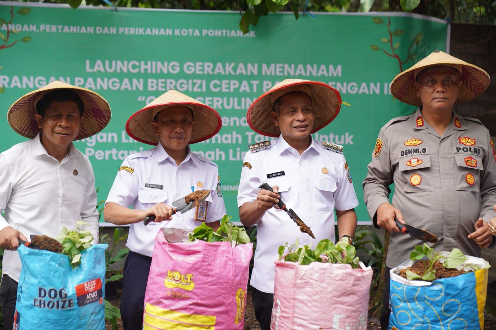 Dorong Potensi Sayur, Komitmen Pemkot Pontianak Dukung Swasembada Pangan