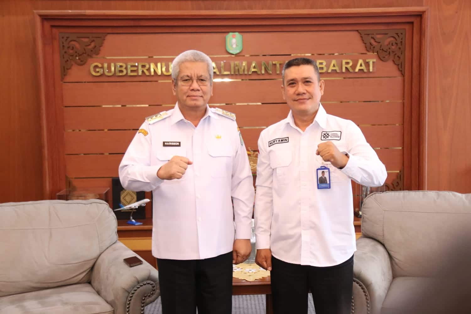 Pj Gubernur Harisson Sambut Kepala BKKBN Kalbar Baru, Bahas Sinergi Program Keluarga Sejahtera