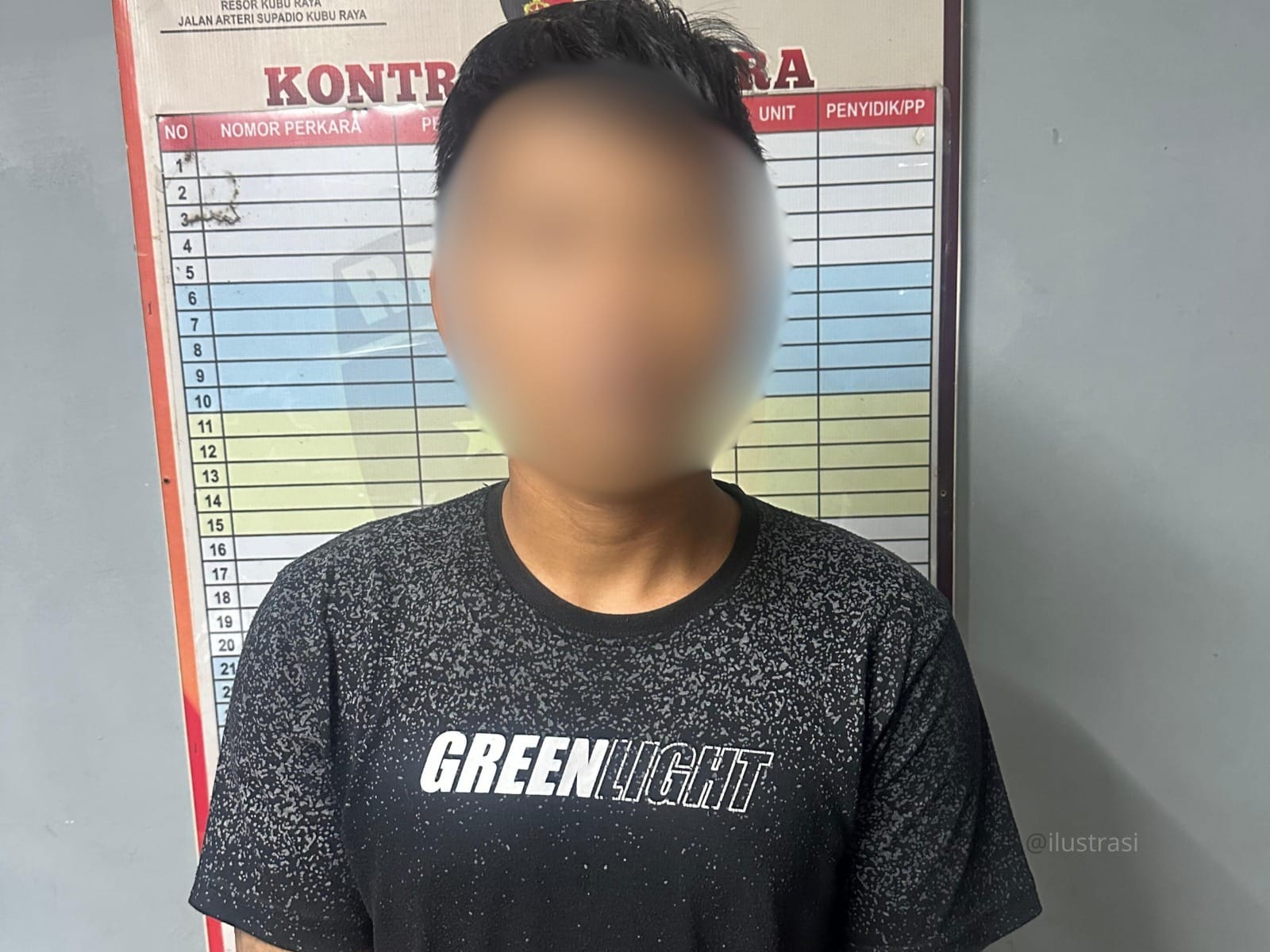 Maling Motor di Gang Milenium Kubu Raya Berhasil Dibekuk