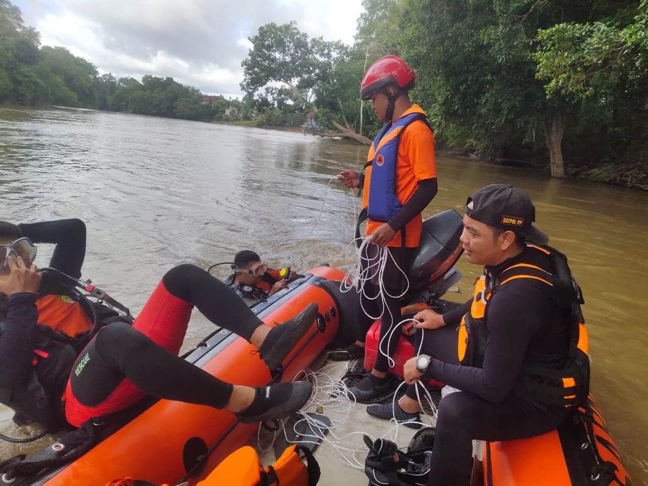 Warga Sandai Ditemukan Meninggal Dunia oleh Tim SAR Gabungan