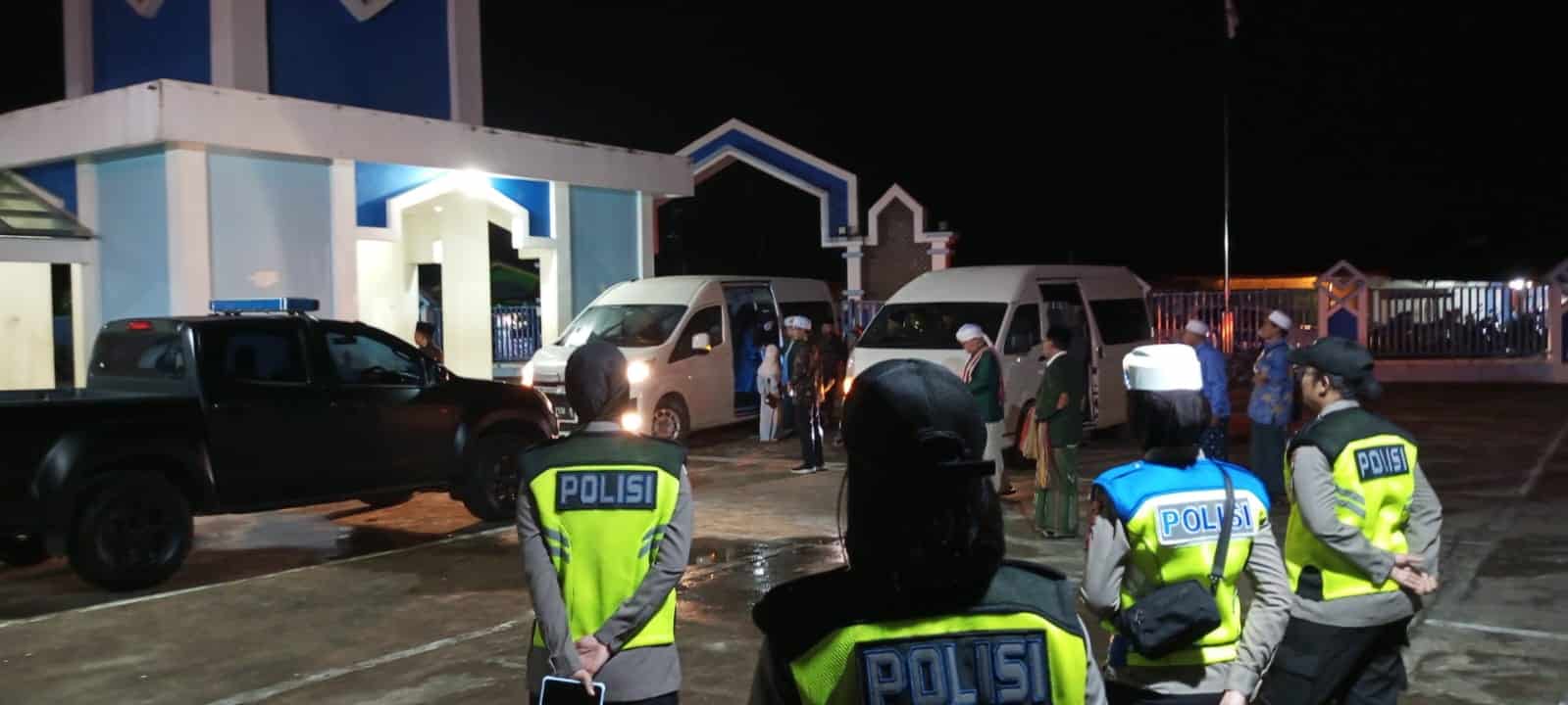 Polres Kapuas Hulu Amankan Kegiatan Safari Dakwah Nahdlatul Wathan di Masjid Darussalam Putussibau