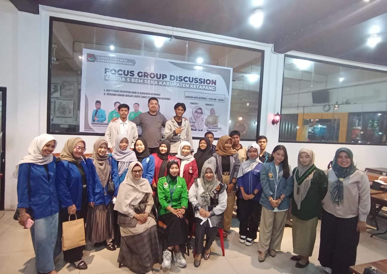 Gelar FGD, Korda 5 BEM SEKA Ketapang Bahas MBG Hingga Prostitusi Anak