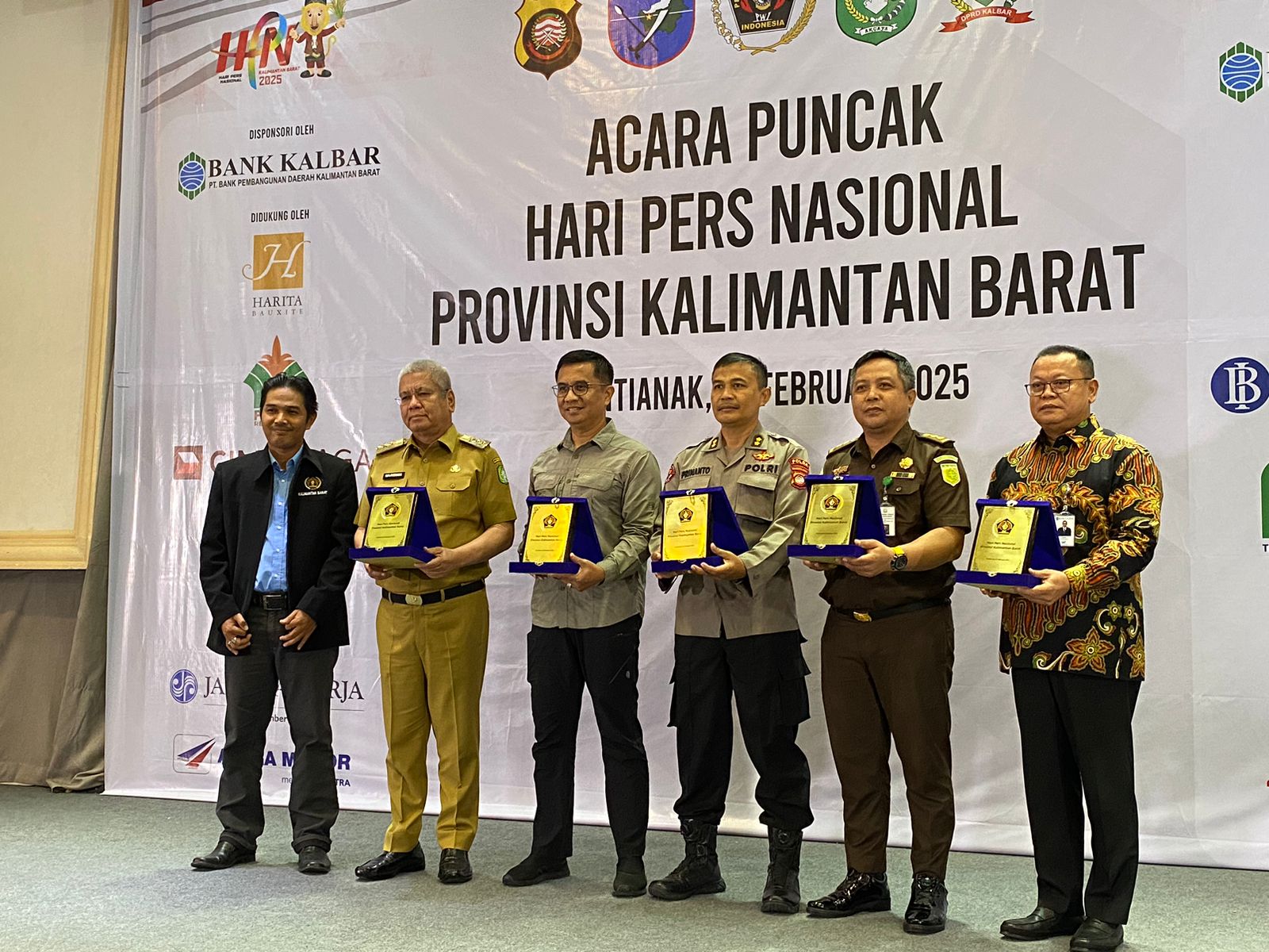 Puncak HPN Kalbar 2025, Harisson Apresiasi Peran Pers Dukung Kemajuan Daerah