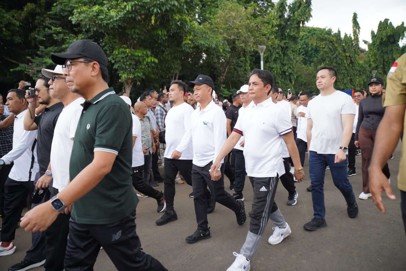 Edi Kamtono-Bahasan Ikuti Gladi Persiapan H-2 Jelang Pelantikan Kepala Daerah Serentak