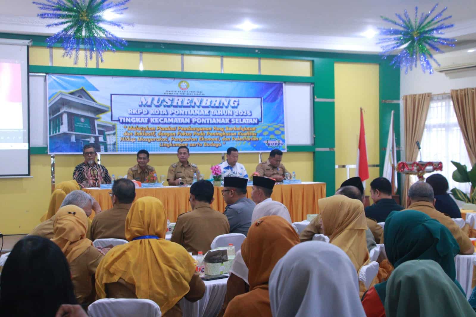 Musrenbang RKPD Tingkat Kecamatan Pontianak Selatan, Rumuskan Rencana Pembangunan Berkualitas dan Aspiratif