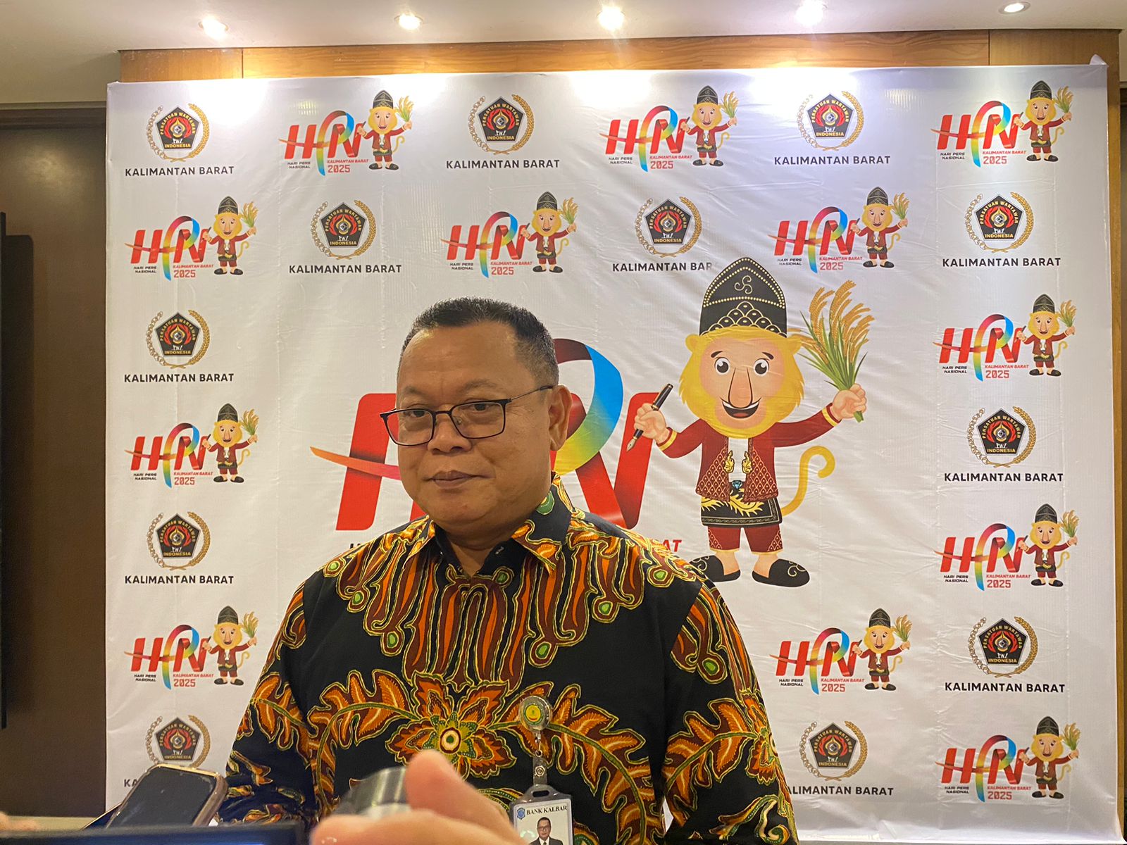 Bank Kalbar Dukung Puncak HPN 2025 di Pontianak