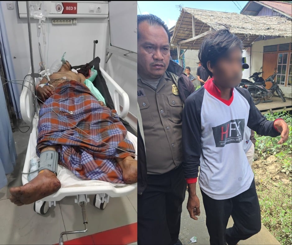 Remaja di Sungai Kakap Bacok Nelayan Karena Tak Terima Keluarganya Dianiaya