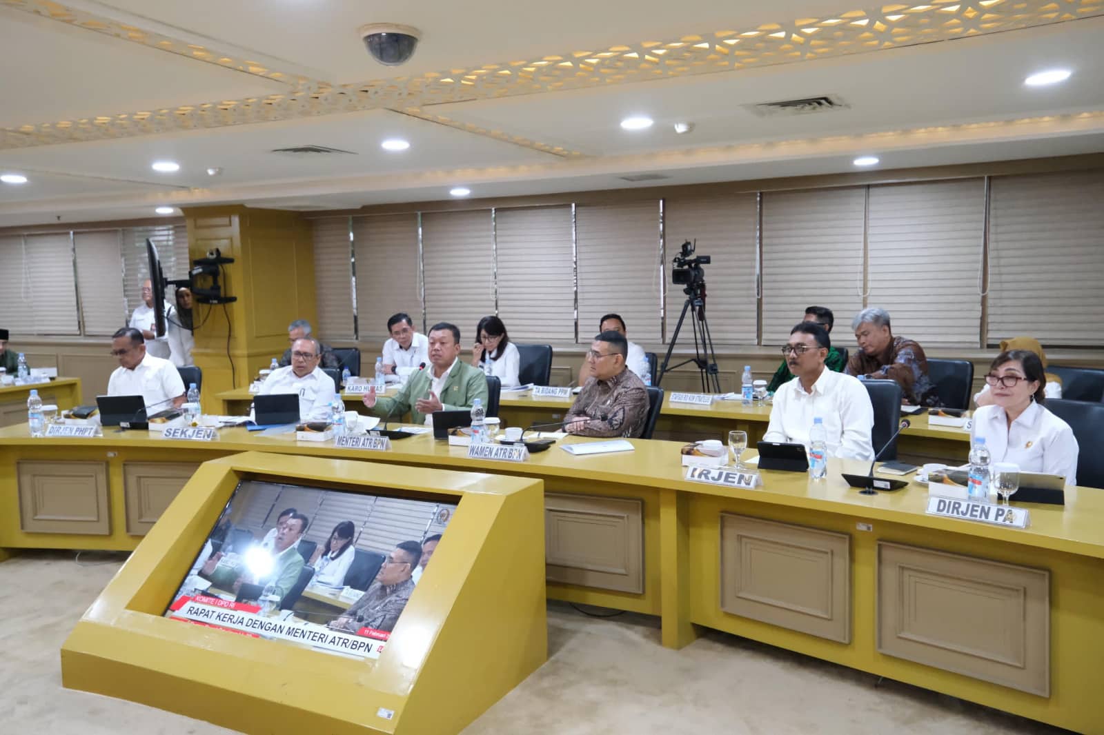 Raker Kementerian ATR/BPN dengan Komisi II DPR RI, Sepakati Pagu Anggaran 2025 Setelah Efisiensi Jadi Rp 4,4 Triliun