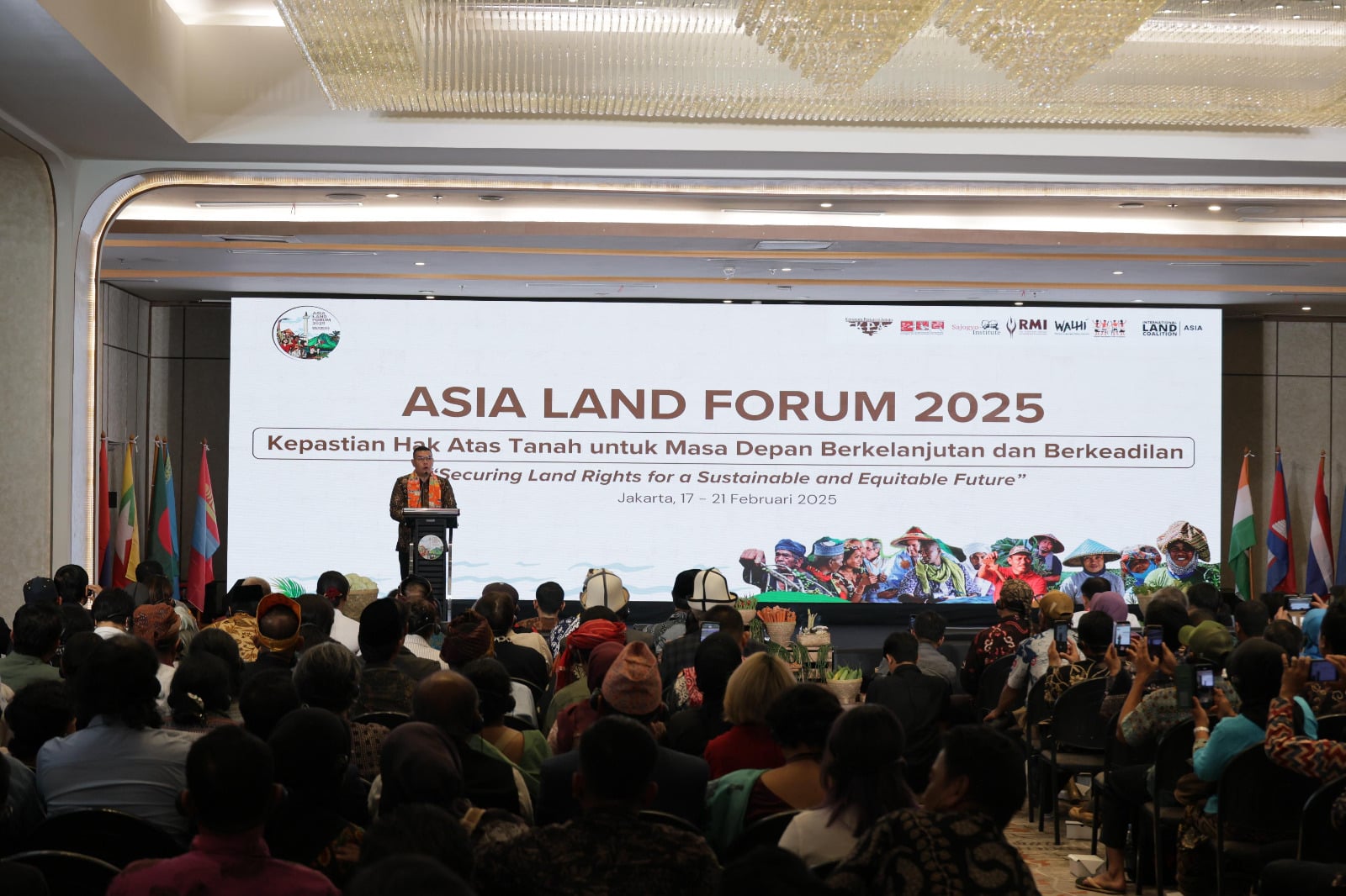 Wamen Ossy Tekankan Pentingnya Kerja Sama Reforma Agraria Demi Masa Depan yang Berkelanjutan di Asia Land Forum 2025