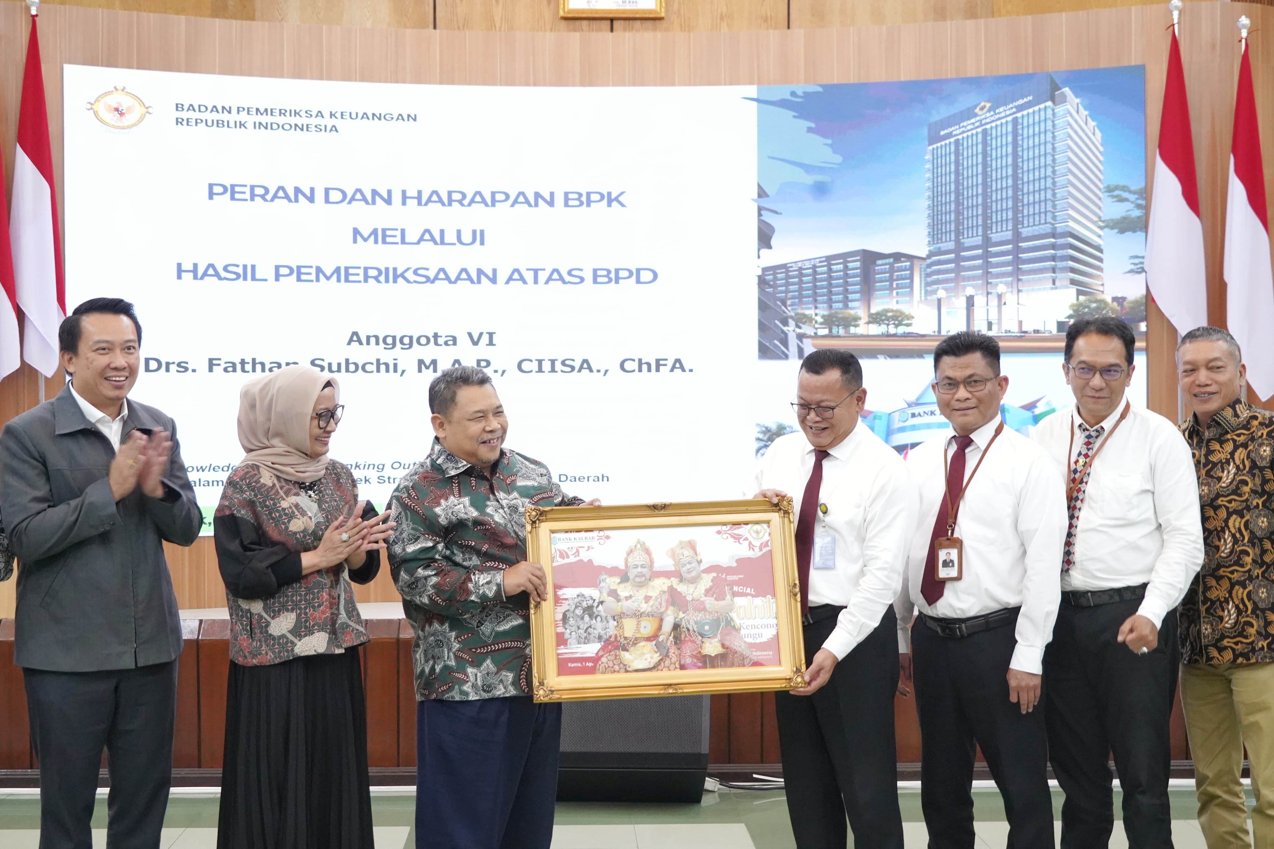 Dirut Bank Kalbar Sambut Baik Kunjungan Kerja Anggota-6 BPK RI