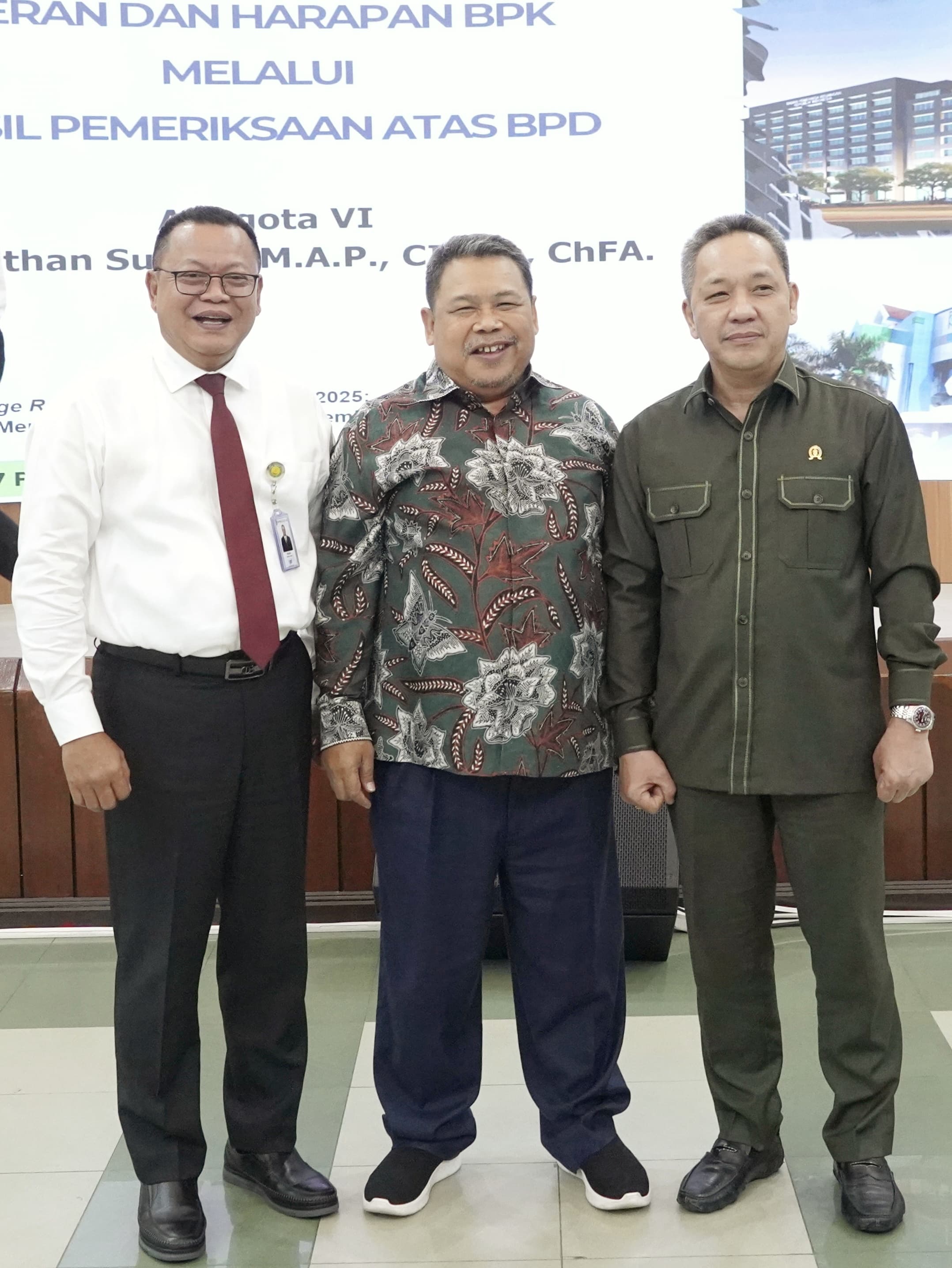 BPK RI Apresiasi Kinerja Bank Kalbar Dukung Pertumbuhan Ekonomi Daerah