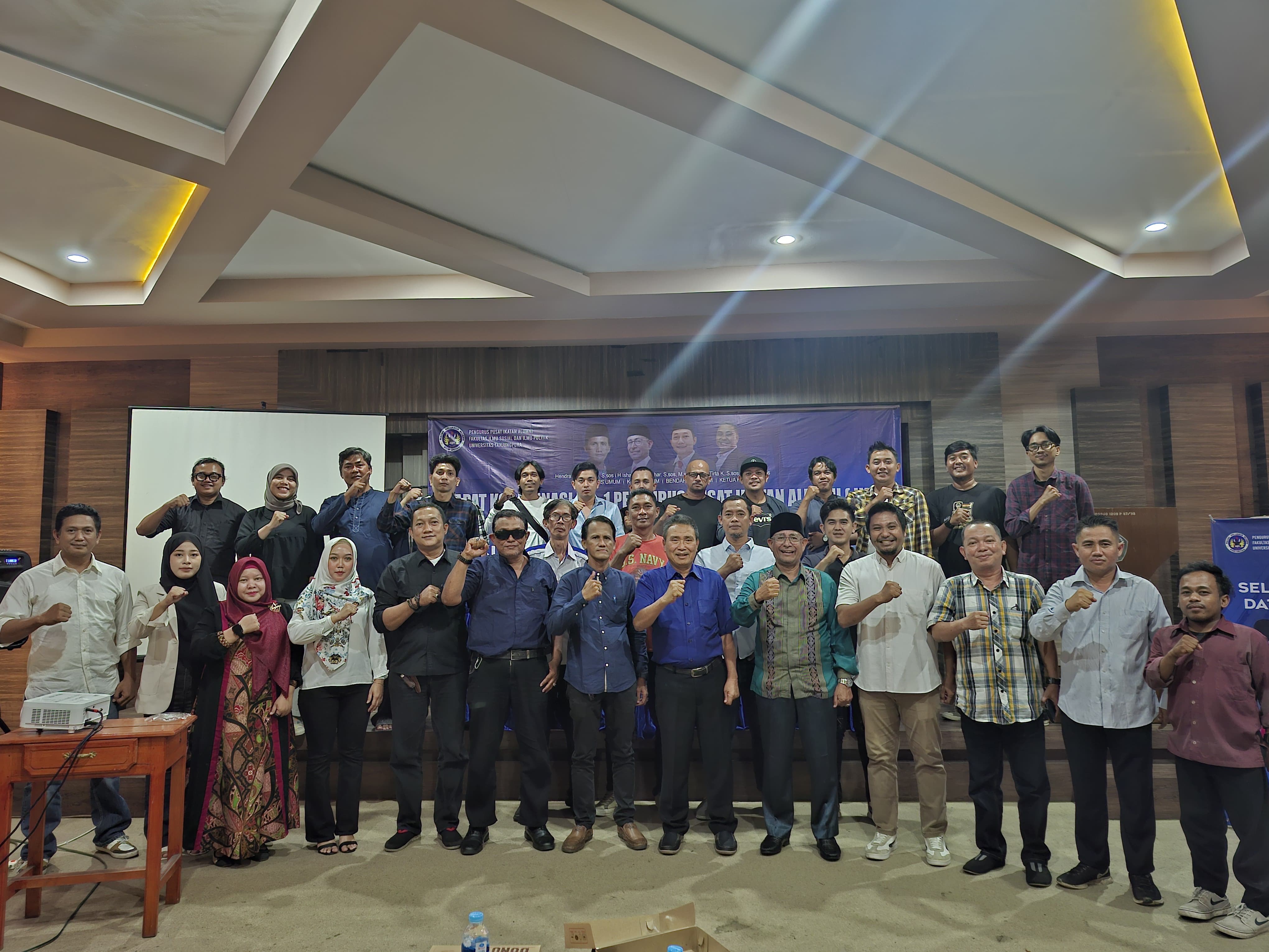 IKA FISIP Untan Gelar Rakor Perdana, Bahas Program Kerja dan Penguatan Jaringan Alumni